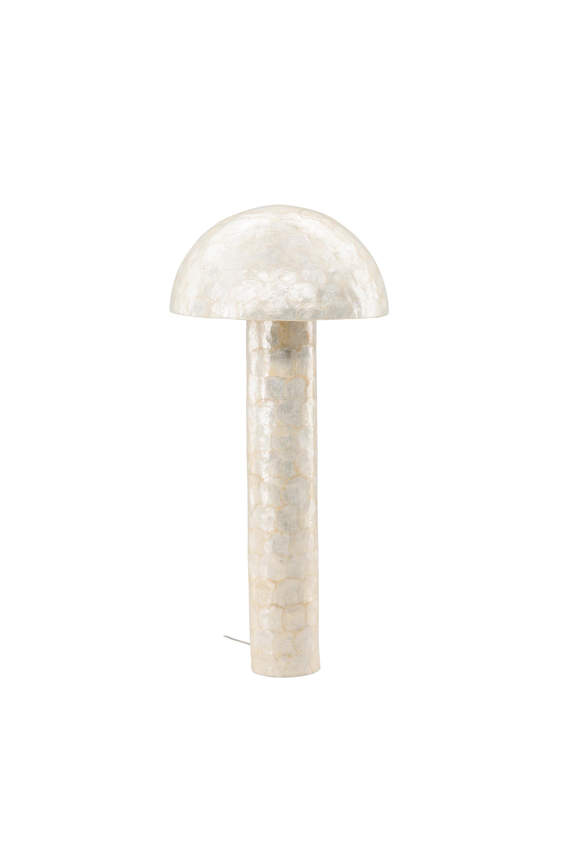 Lindön Stehleuchte ⌀55 in Capiz / Natural präsentiert im Onlineshop von KAQTU Design AG. Stehleuchte ist von Vind