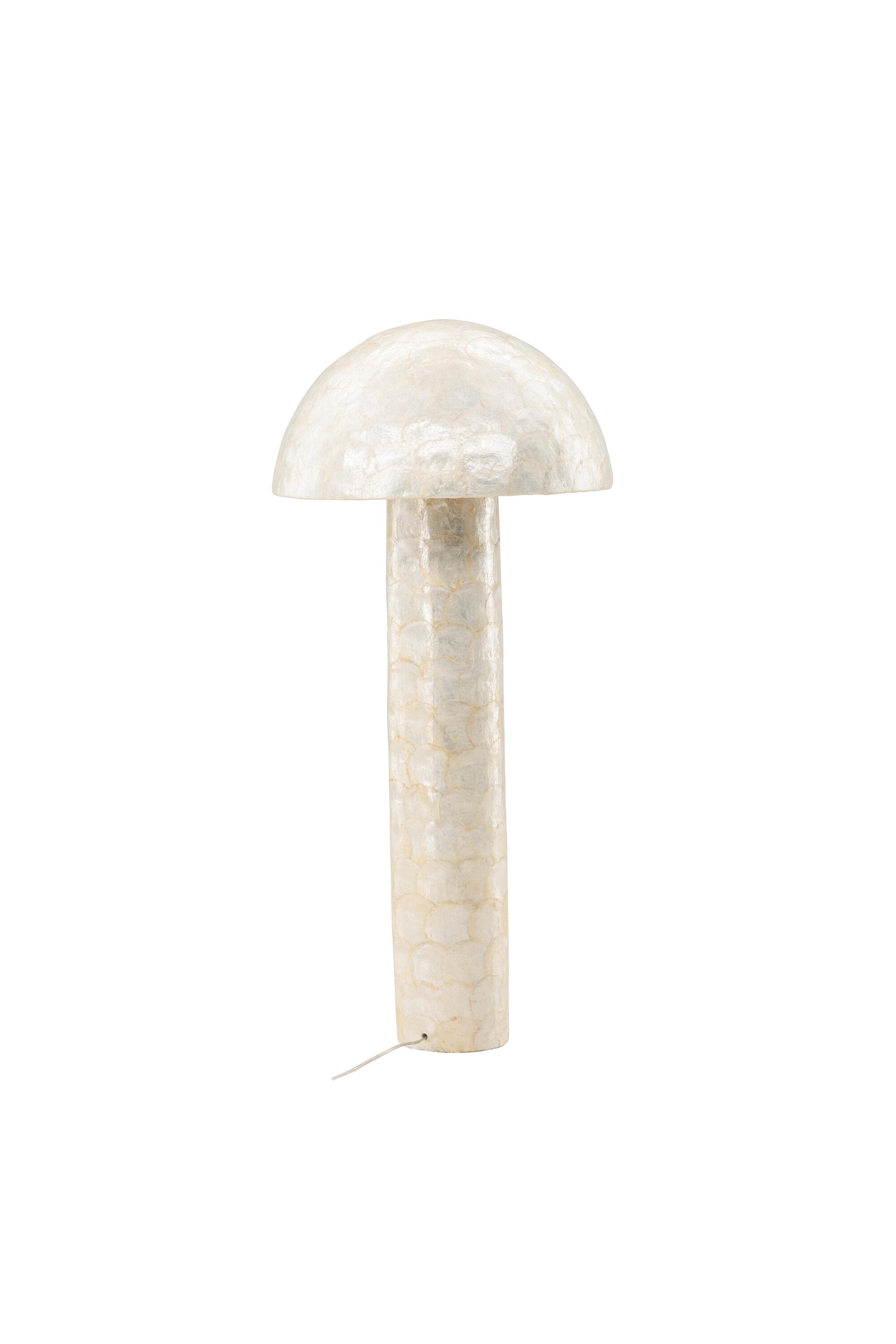 Lindön Stehleuchte ⌀55 in Capiz / Natural präsentiert im Onlineshop von KAQTU Design AG. Stehleuchte ist von Vind