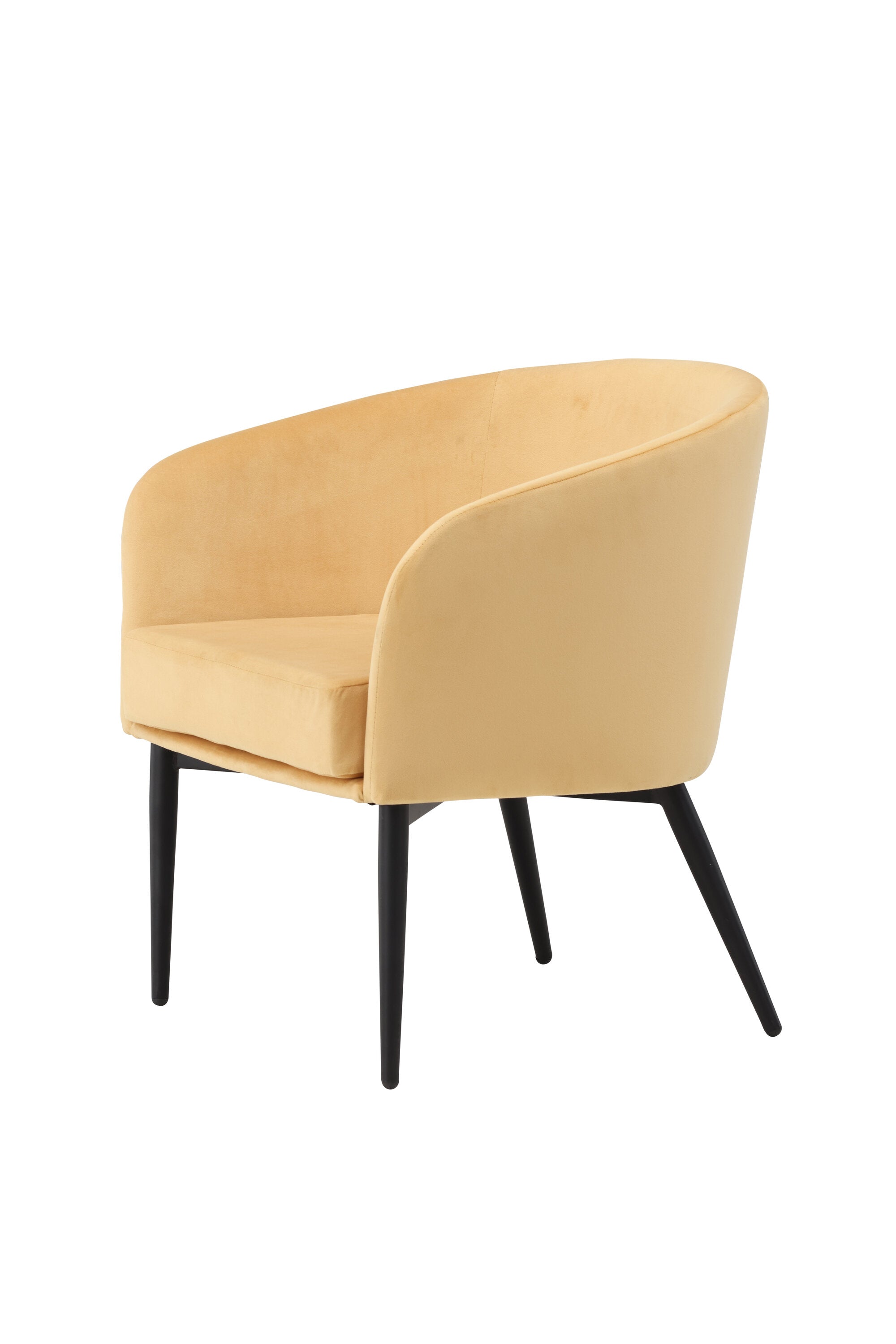 Fluffy Arm Chair in Gelb präsentiert im Onlineshop von KAQTU Design AG. Sessel ist von Venture Home