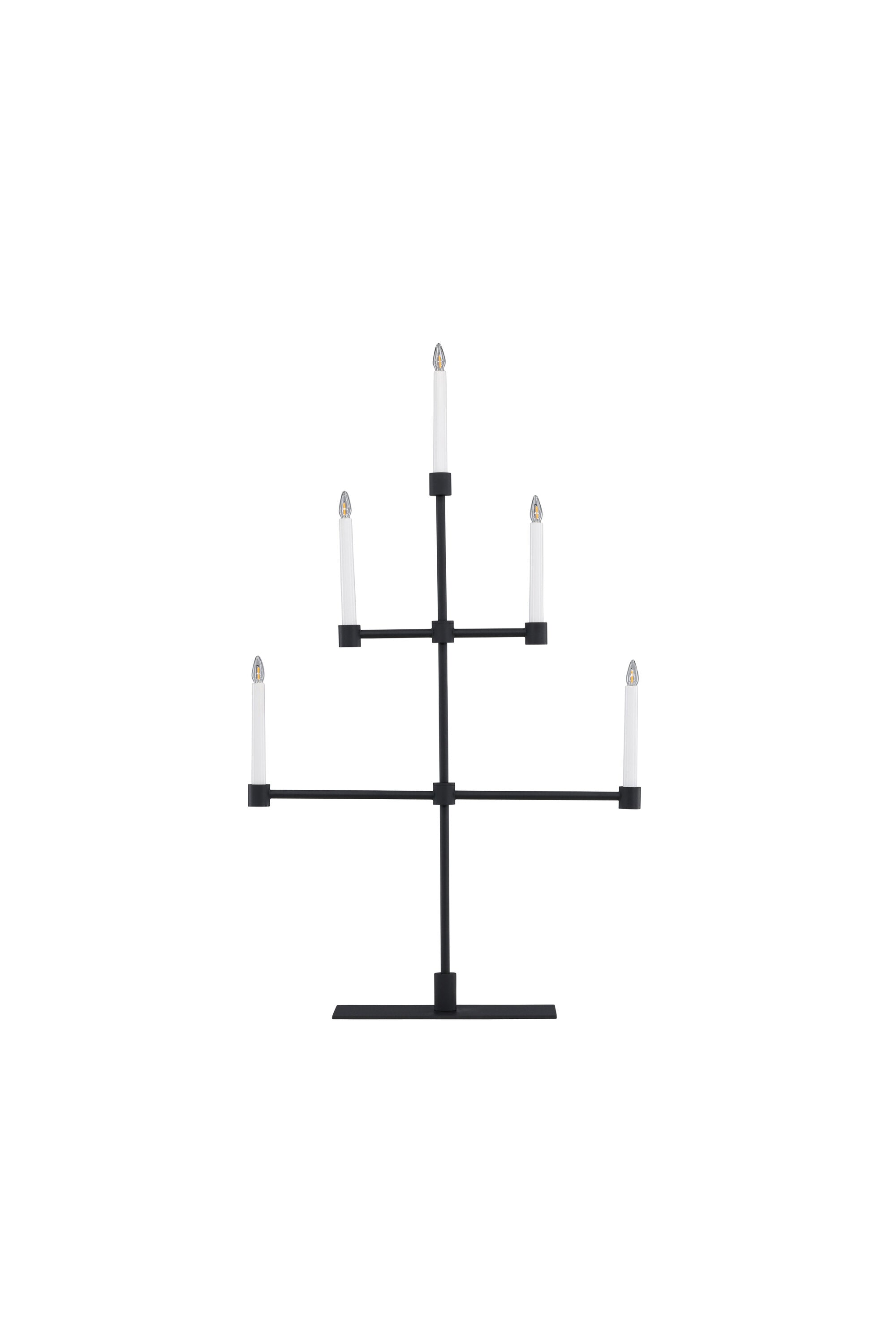 Avoriaz Tischleuchte in Schwarz-Weiss präsentiert im Onlineshop von KAQTU Design AG. Tischleuchte ist von Venture Home