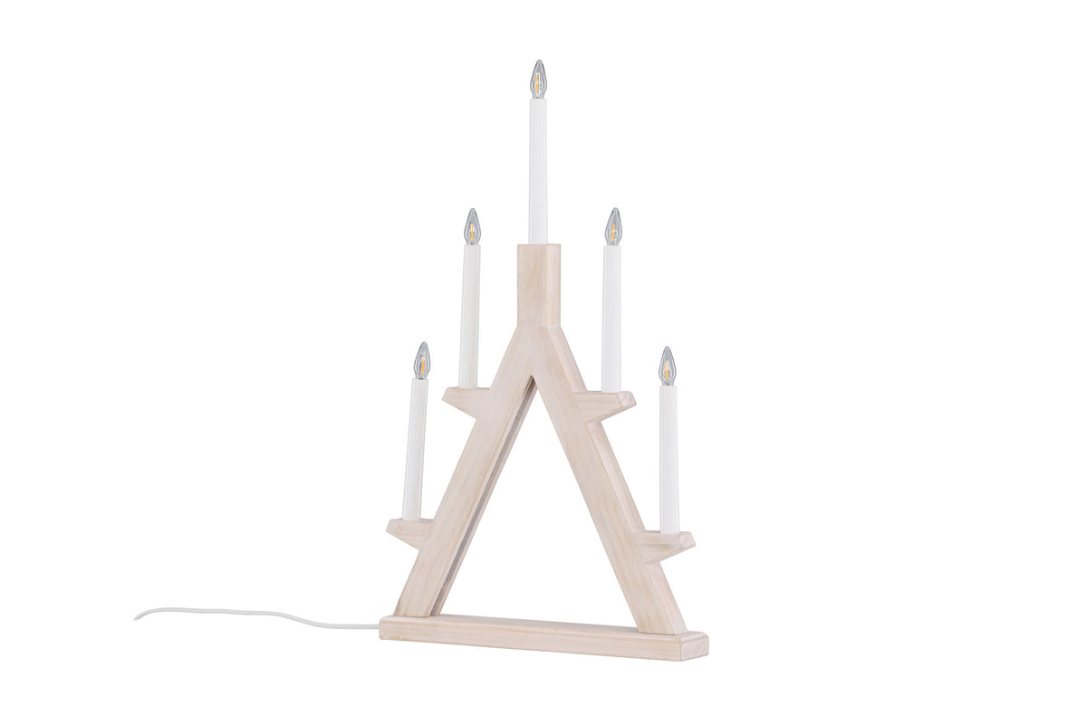 Val Thorens Tischleuchte in Whitewash/Pine präsentiert im Onlineshop von KAQTU Design AG. Tischleuchte ist von Venture Home