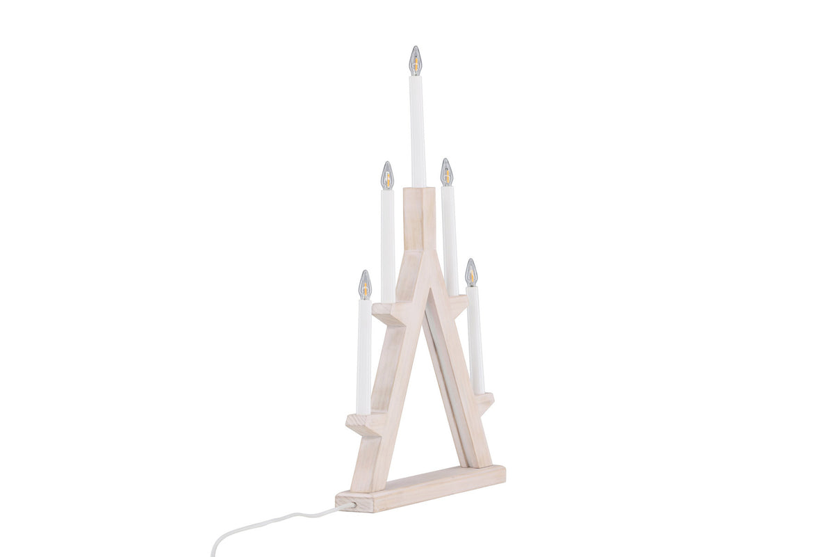 Val Thorens Tischleuchte in Whitewash/Pine präsentiert im Onlineshop von KAQTU Design AG. Tischleuchte ist von Venture Home