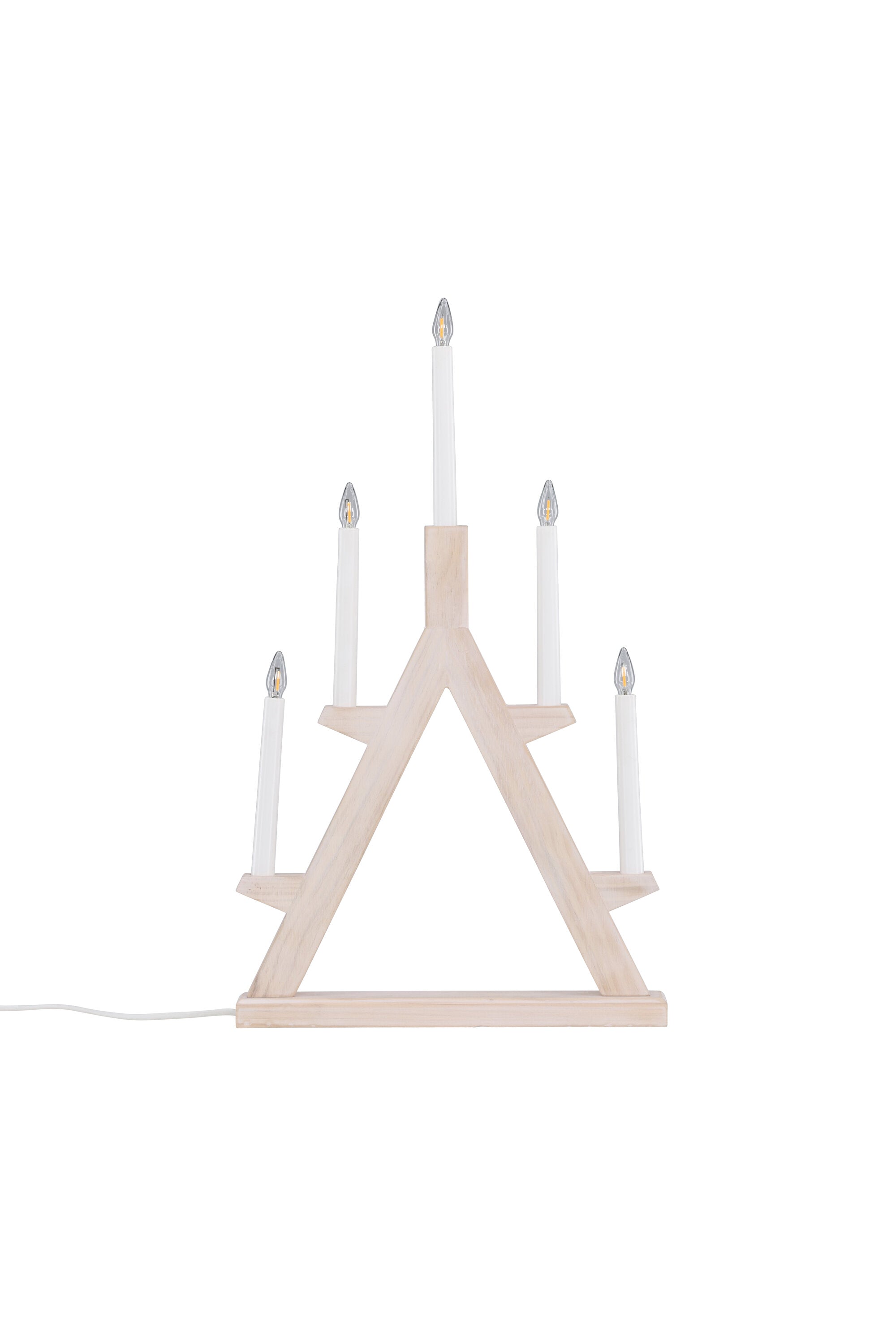 Val Thorens Tischleuchte in Whitewash/Pine präsentiert im Onlineshop von KAQTU Design AG. Tischleuchte ist von Venture Home