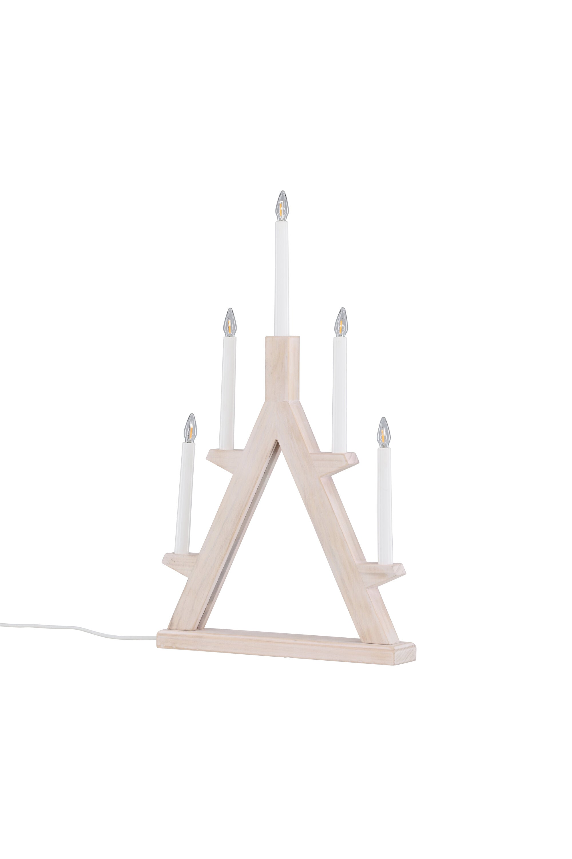 Val Thorens Tischleuchte in Whitewash/Pine präsentiert im Onlineshop von KAQTU Design AG. Tischleuchte ist von Venture Home