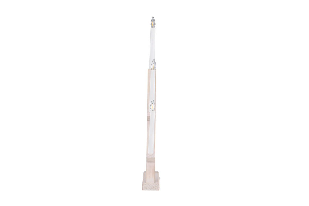 Val Thorens Tischleuchte in Whitewash/Pine präsentiert im Onlineshop von KAQTU Design AG. Tischleuchte ist von Venture Home