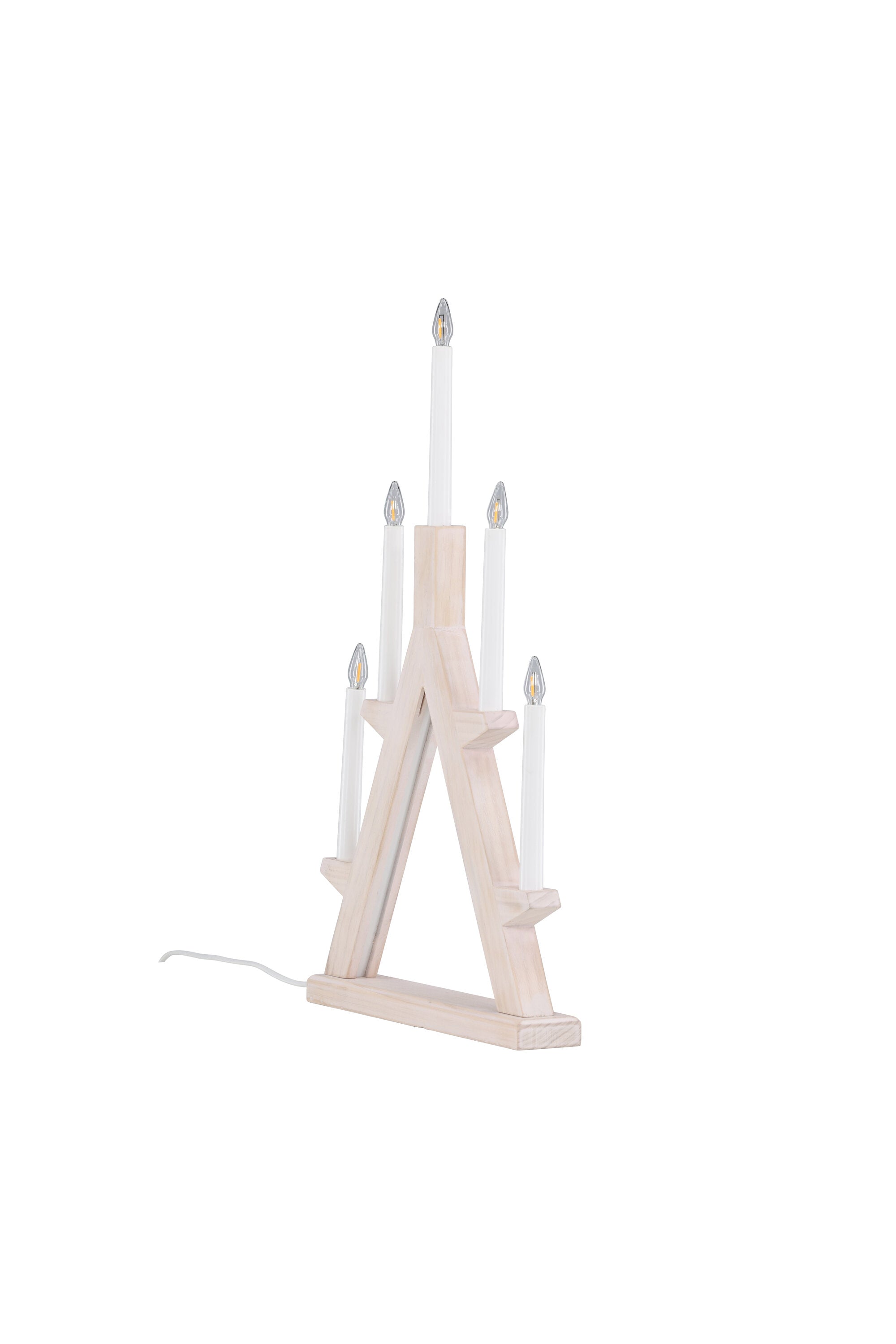 Val Thorens Tischleuchte in Whitewash/Pine präsentiert im Onlineshop von KAQTU Design AG. Tischleuchte ist von Venture Home