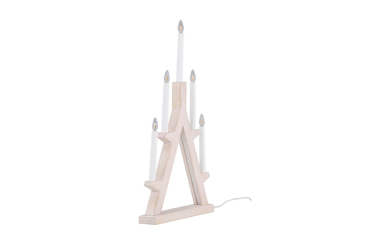 Val Thorens Tischleuchte in Whitewash/Pine präsentiert im Onlineshop von KAQTU Design AG. Tischleuchte ist von Venture Home