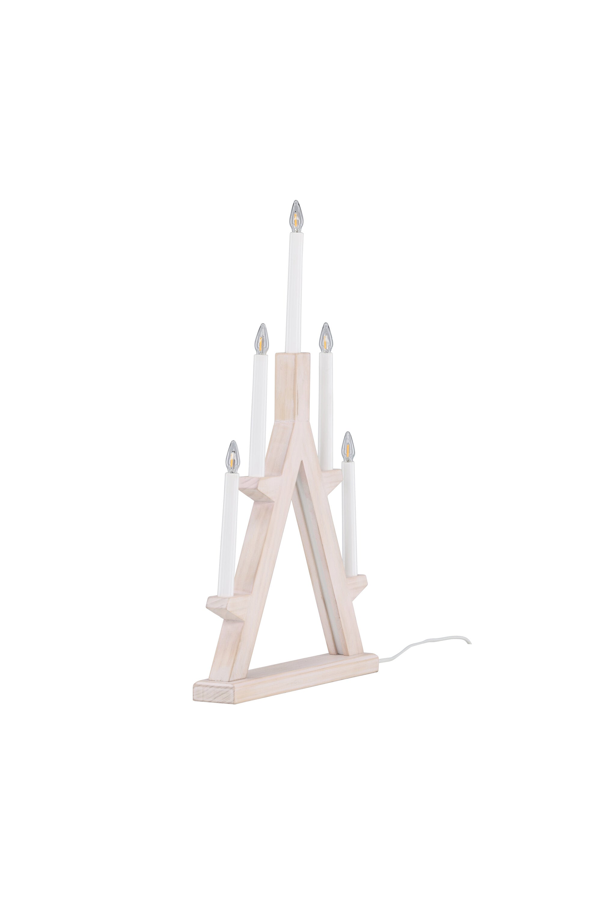 Val Thorens Tischleuchte in Whitewash/Pine präsentiert im Onlineshop von KAQTU Design AG. Tischleuchte ist von Venture Home