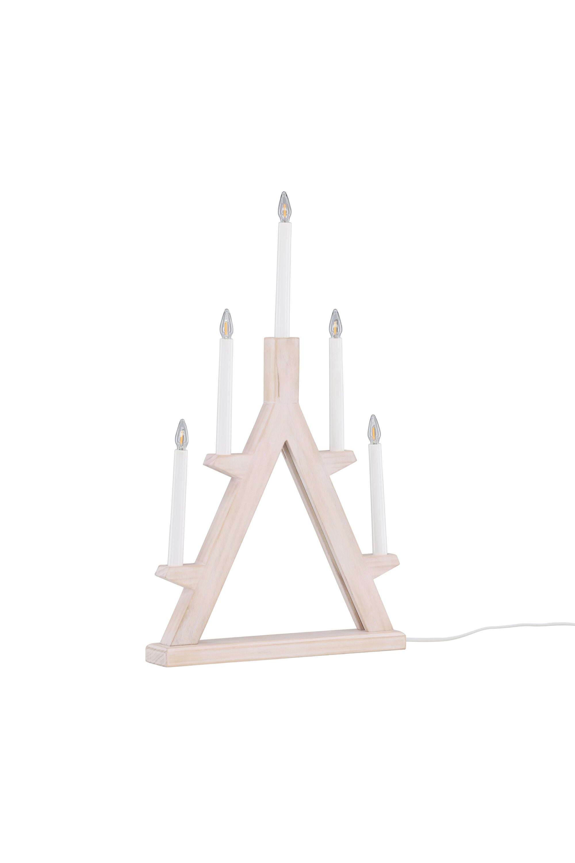 Val Thorens Tischleuchte in Whitewash/Pine präsentiert im Onlineshop von KAQTU Design AG. Tischleuchte ist von Venture Home
