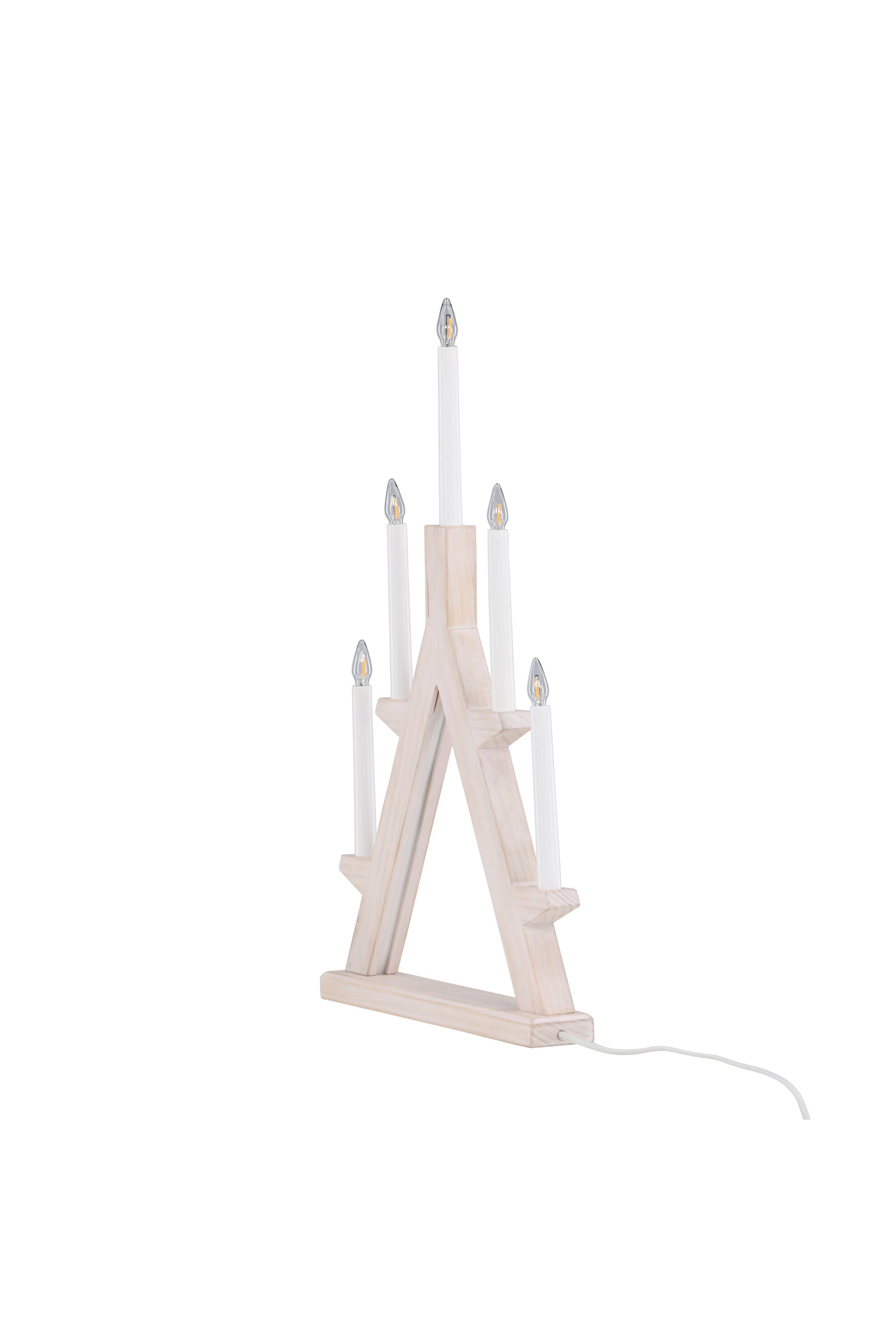 Val Thorens Tischleuchte in Whitewash/Pine präsentiert im Onlineshop von KAQTU Design AG. Tischleuchte ist von Venture Home