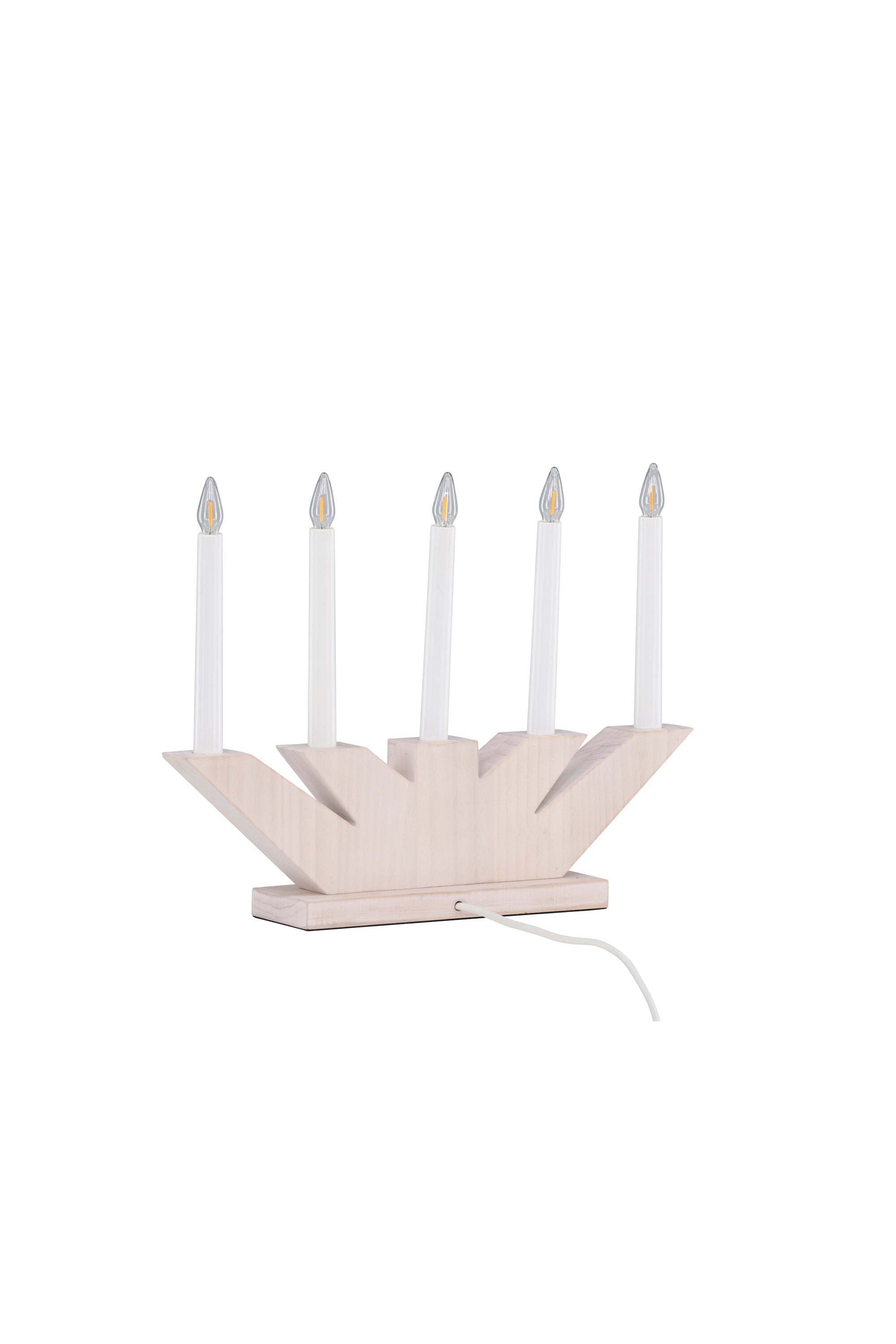 Verbier Tischleuchte in Whitewash/Pine präsentiert im Onlineshop von KAQTU Design AG. Tischleuchte ist von Venture Home