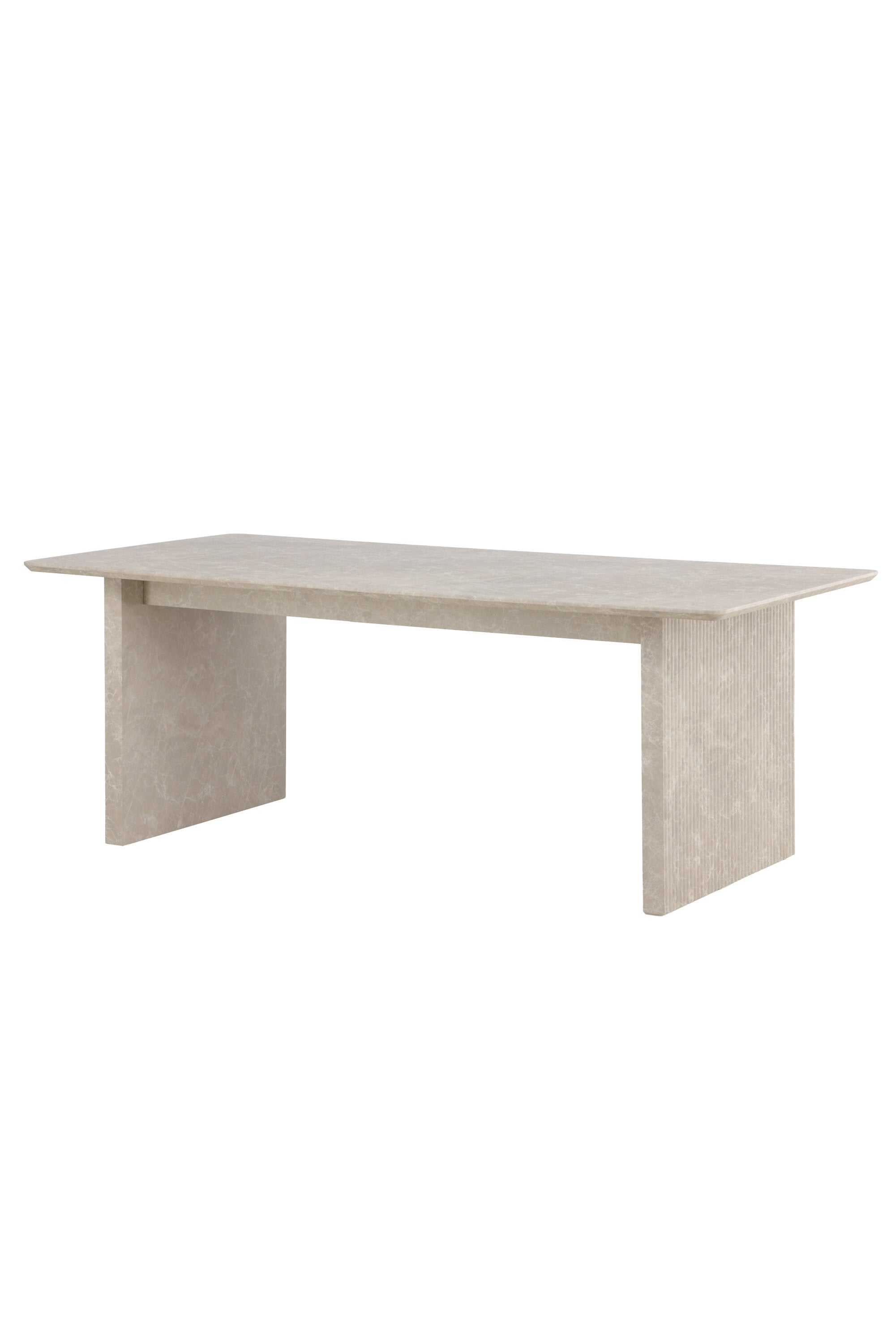 Vail Rechteckiger Esstisch in Beige präsentiert im Onlineshop von KAQTU Design AG. Gartentisch ist von Venture Home