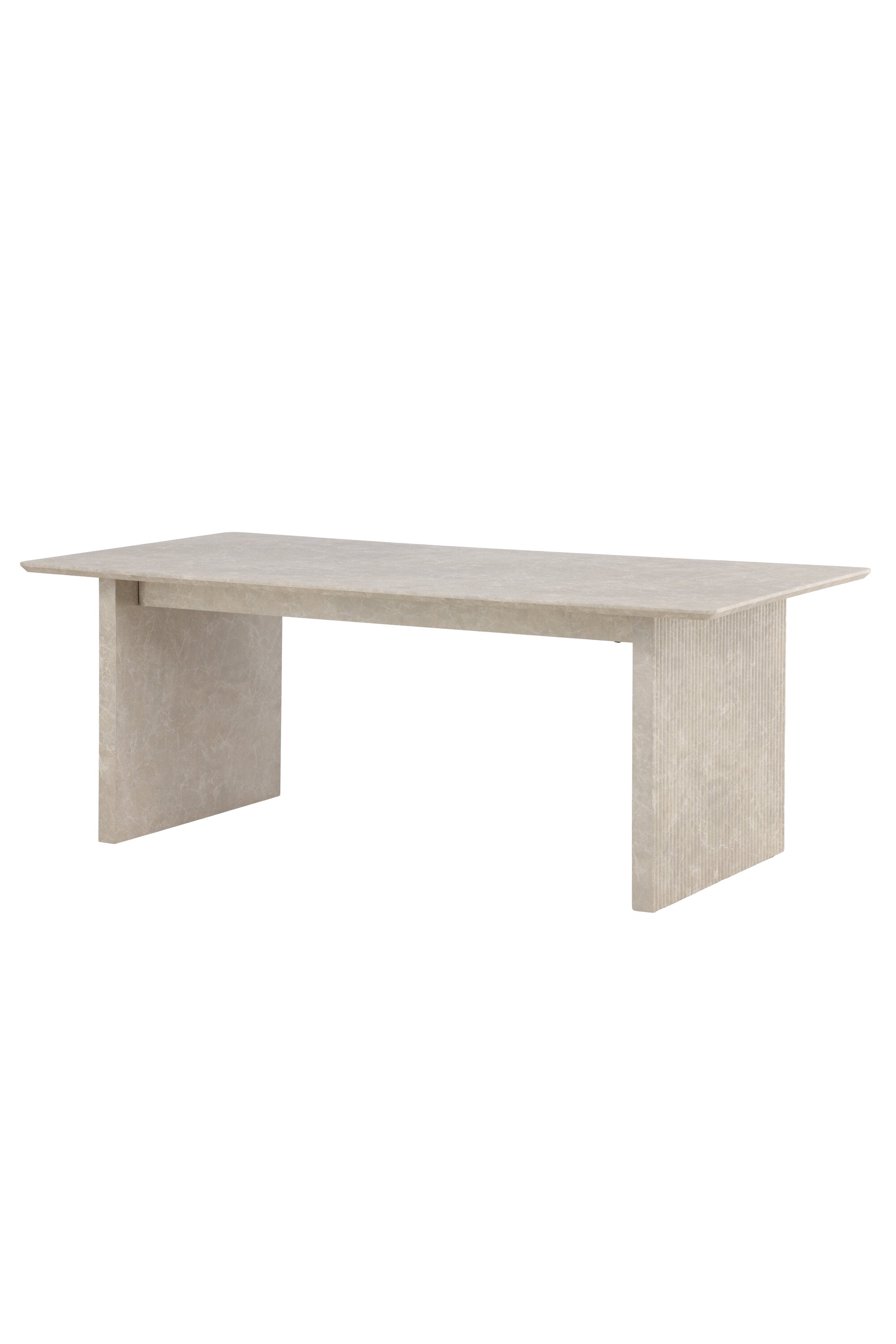 Vail Rechteckiger Esstisch in Beige präsentiert im Onlineshop von KAQTU Design AG. Gartentisch ist von Venture Home