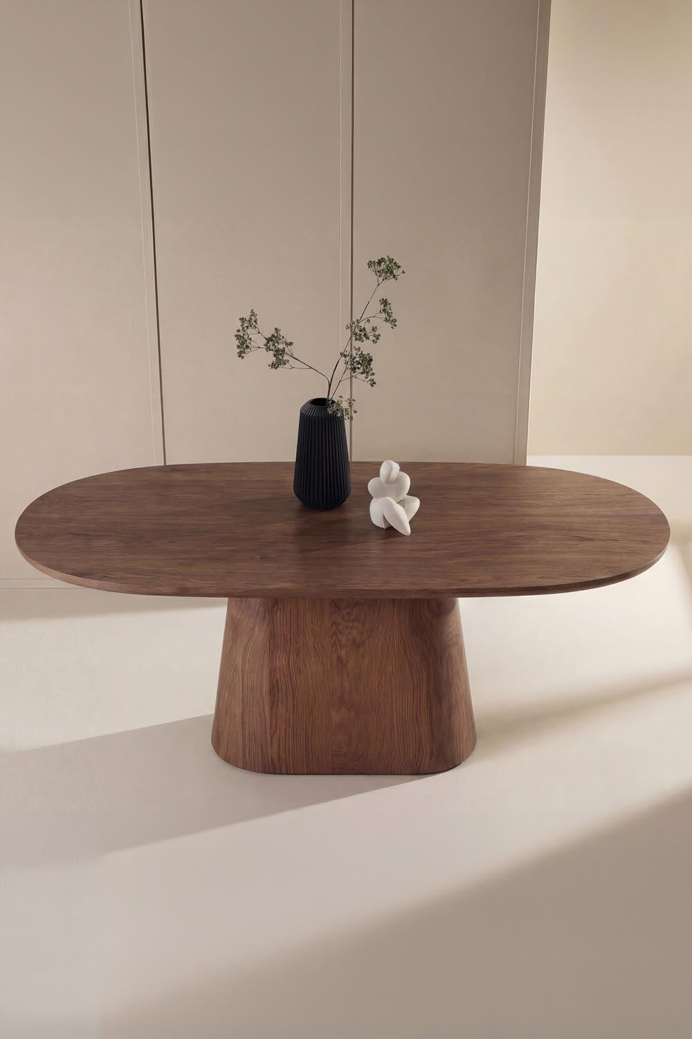 Stjärnö Ovaler Esstisch in Mokka präsentiert im Onlineshop von KAQTU Design AG. Esstisch ist von Venture Home