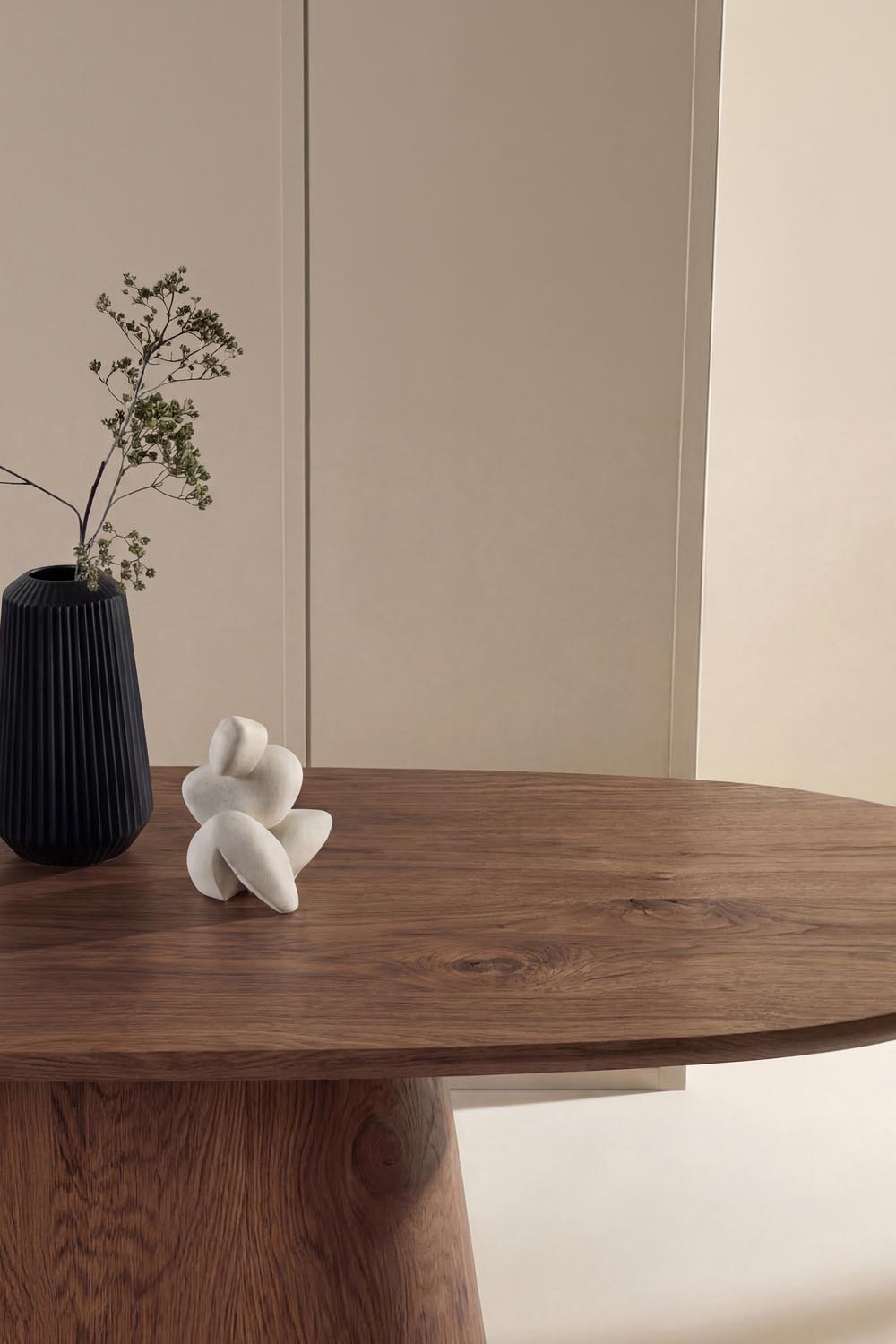 Stjärnö Ovaler Esstisch in Mokka präsentiert im Onlineshop von KAQTU Design AG. Esstisch ist von Venture Home