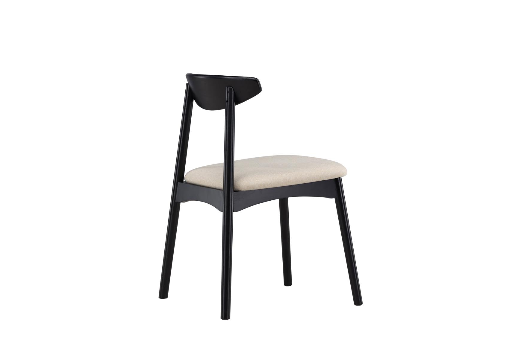 Ven Stuhl in Black präsentiert im Onlineshop von KAQTU Design AG. Esstisch ist von Vind