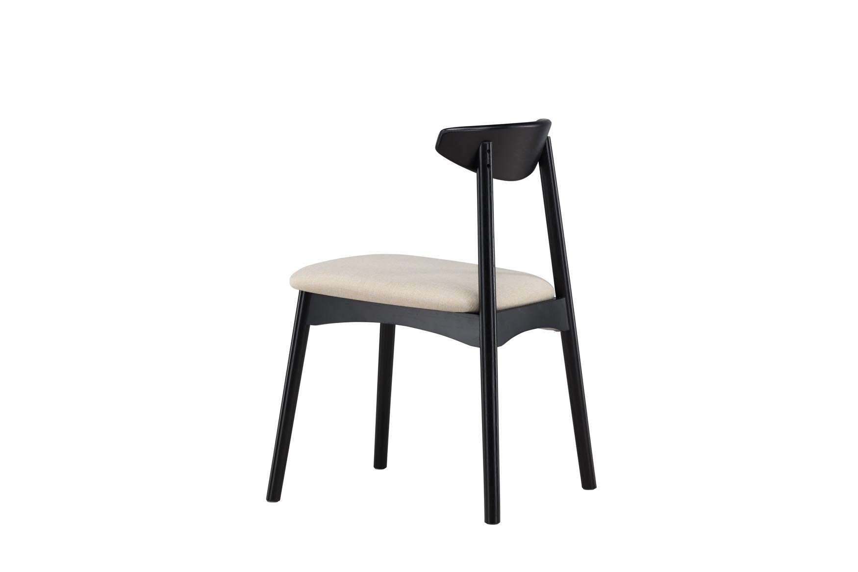 Ven Stuhl in Black präsentiert im Onlineshop von KAQTU Design AG. Esstisch ist von Vind