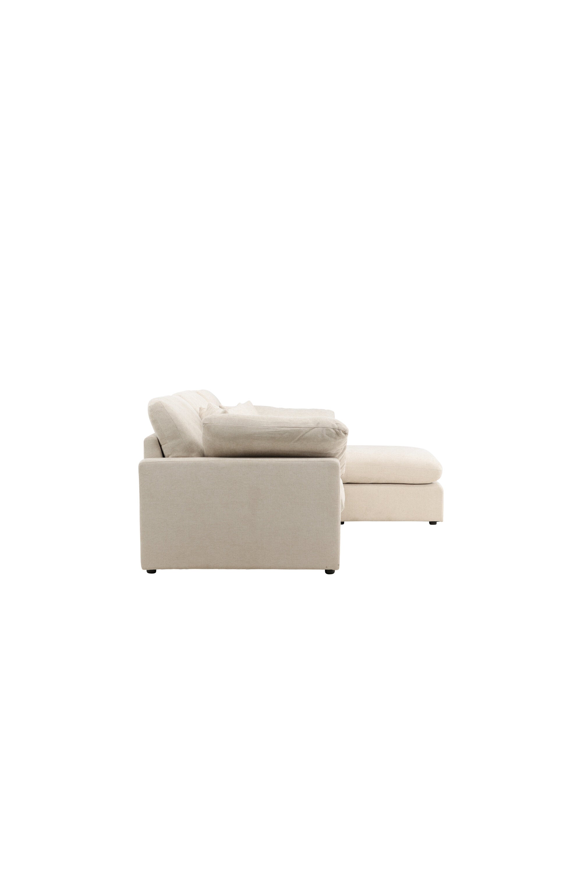 Das Amalfi Ecksofa von Vind kombiniert modernes Design mit Komfort, ideal für stilvolle und gemütliche Wohnräume.