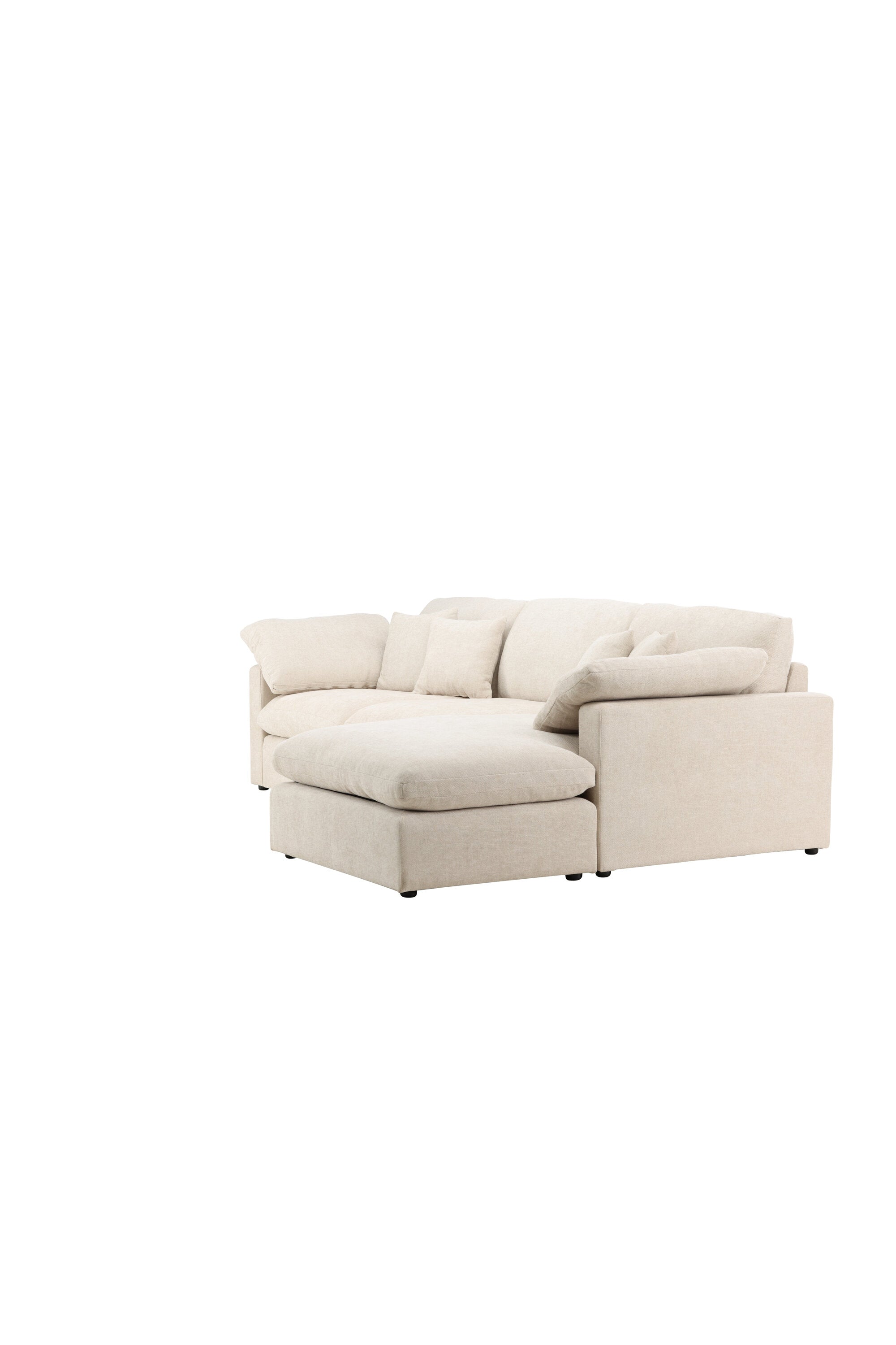 Das Amalfi Ecksofa von Vind kombiniert stilvolles Design mit Komfort, ideal für zeitgemässe und einladende Wohnbereiche.