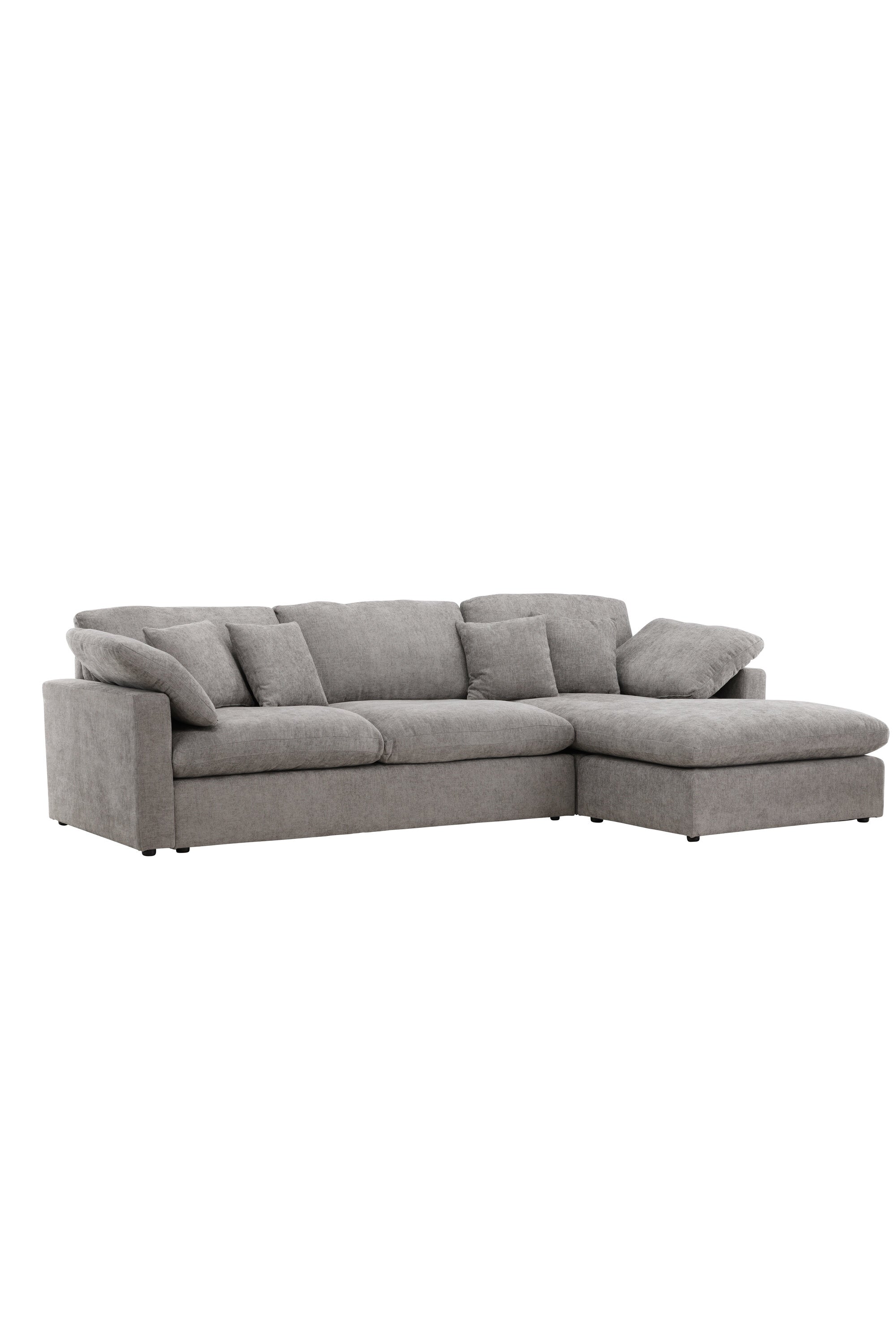 Das Amalfi Ecksofa von Vind bietet stilvolles Design und Komfort, perfekt für zeitgemässe und einladende Wohnbereiche.
