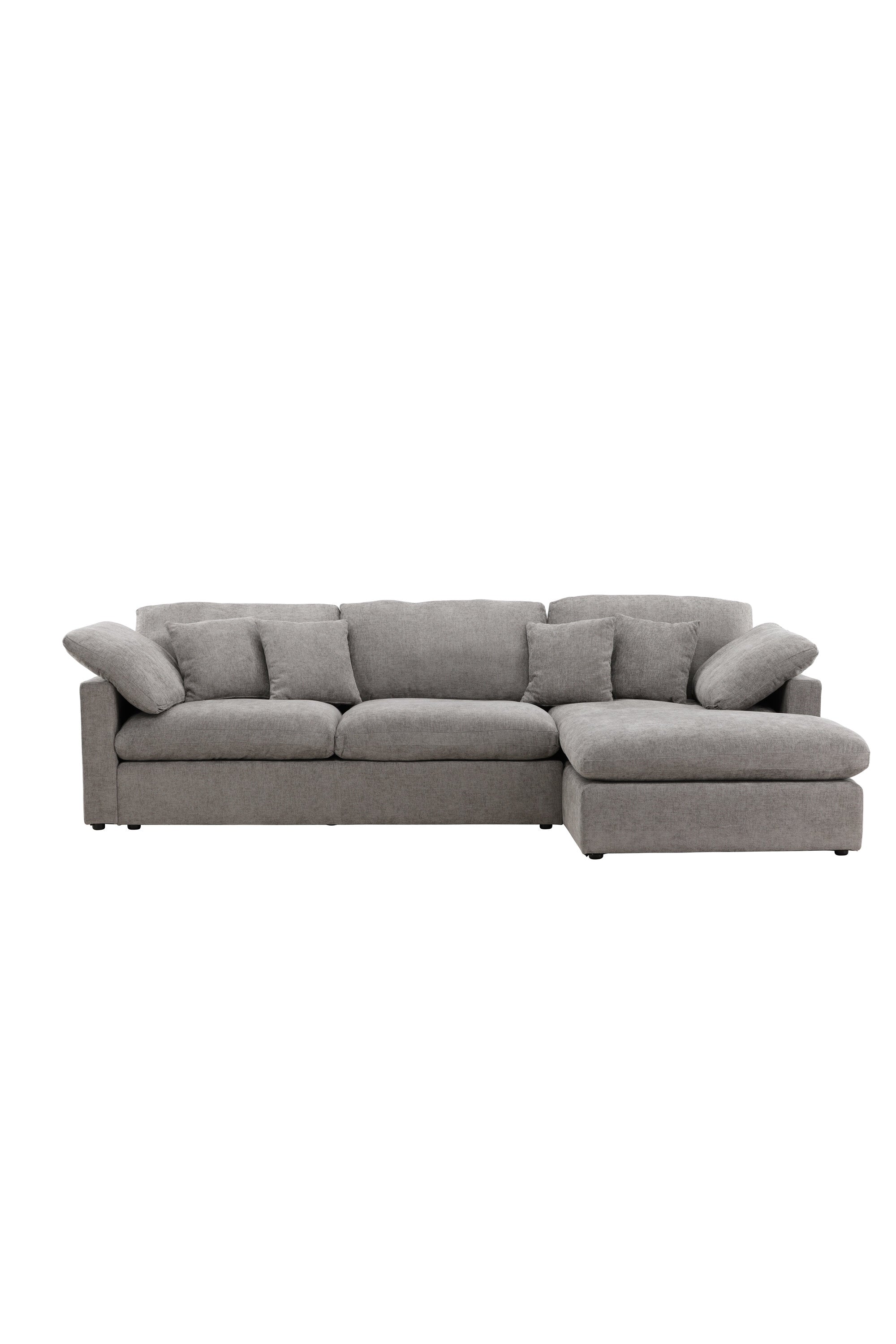 Das Amalfi Ecksofa von Vind bietet stilvolles Design und Komfort, perfekt für zeitgemässe und einladende Wohnbereiche.