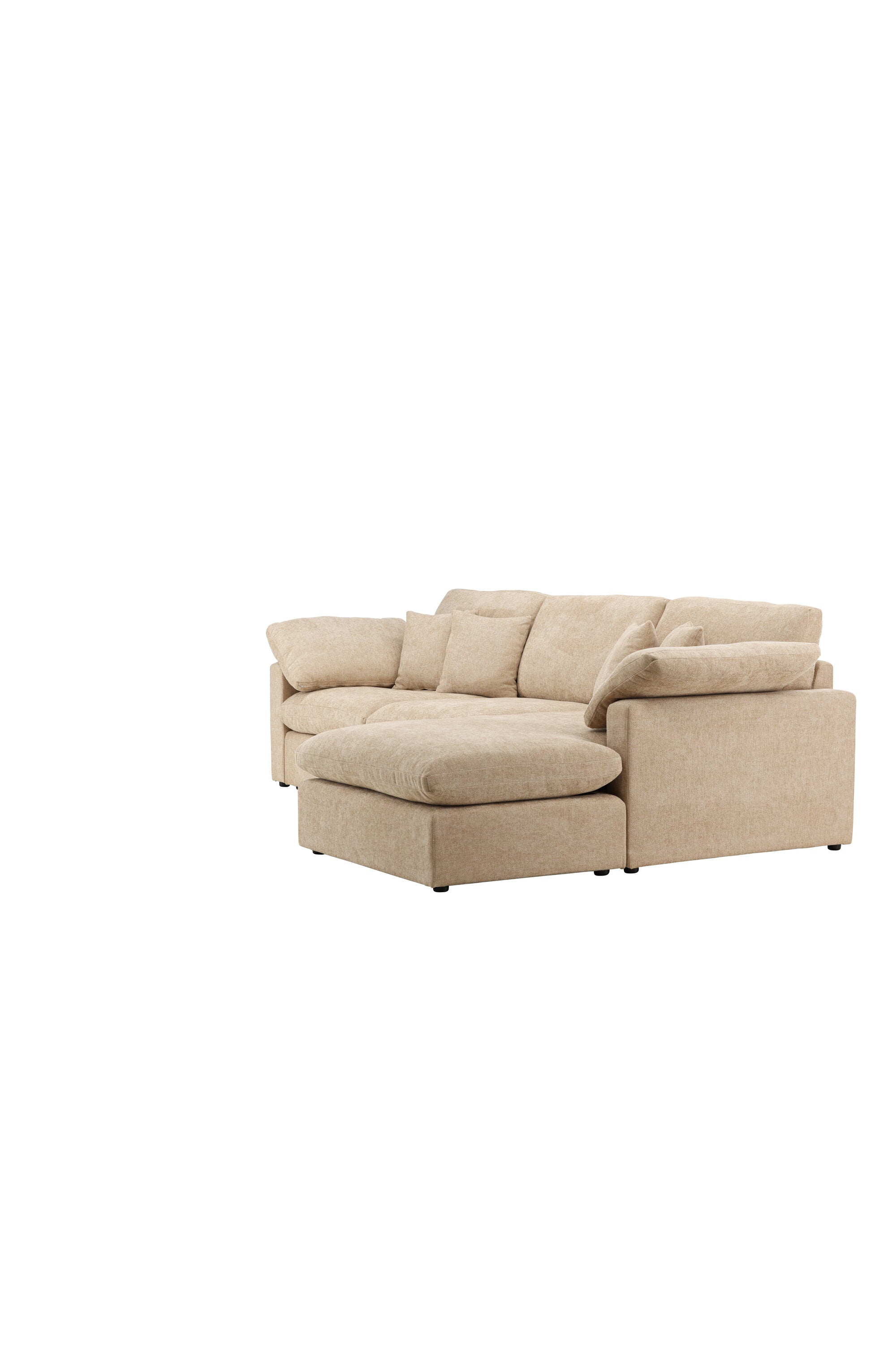 Das Amalfi Ecksofa von Vind bietet elegantes Design und hohen Komfort, perfekt für moderne und gemütliche Wohnräume.
