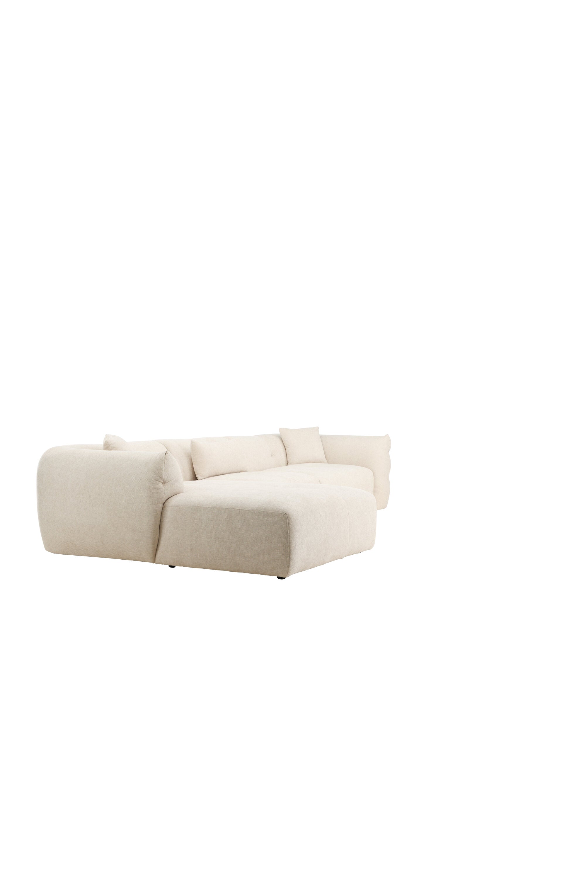 Das Positano Ecksofa von Vind kombiniert modernes Design mit hohem Komfort, perfekt für stilvolle und gemütliche Wohnbereiche.