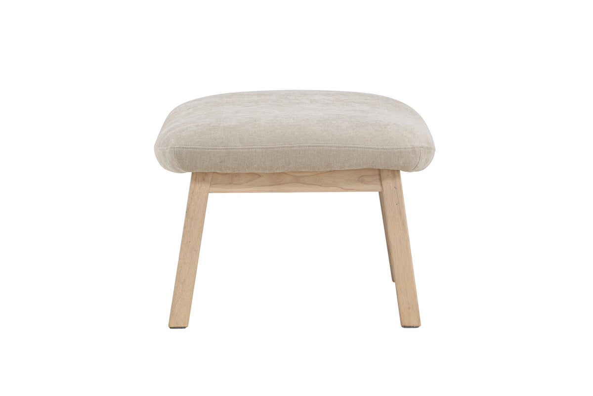 Rile Ottoman in Beige präsentiert im Onlineshop von KAQTU Design AG. Ottoman ist von Venture Home