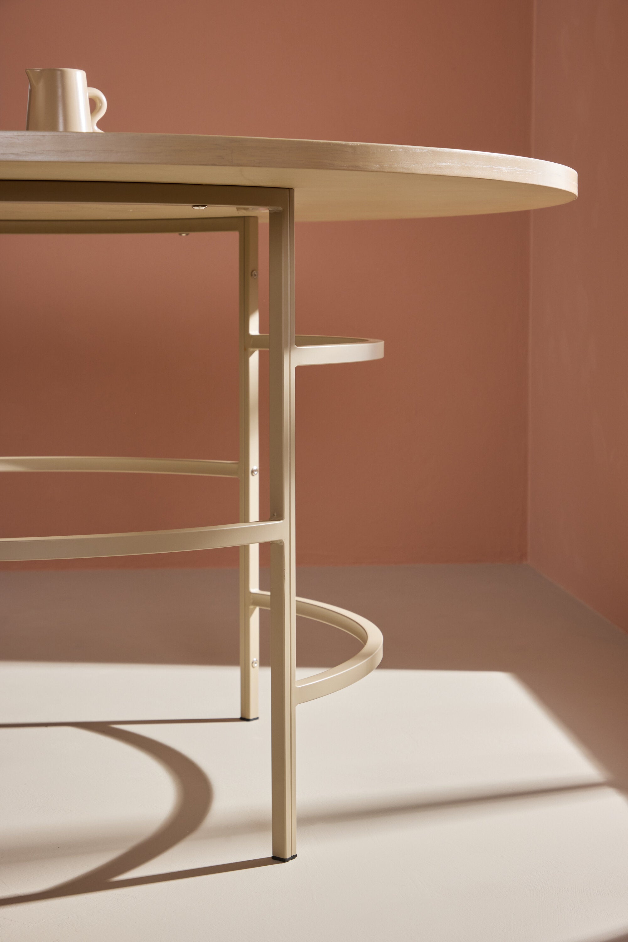 Copenhagen Esstisch in Whitewash präsentiert im Onlineshop von KAQTU Design AG. Esstisch ist von Venture Home