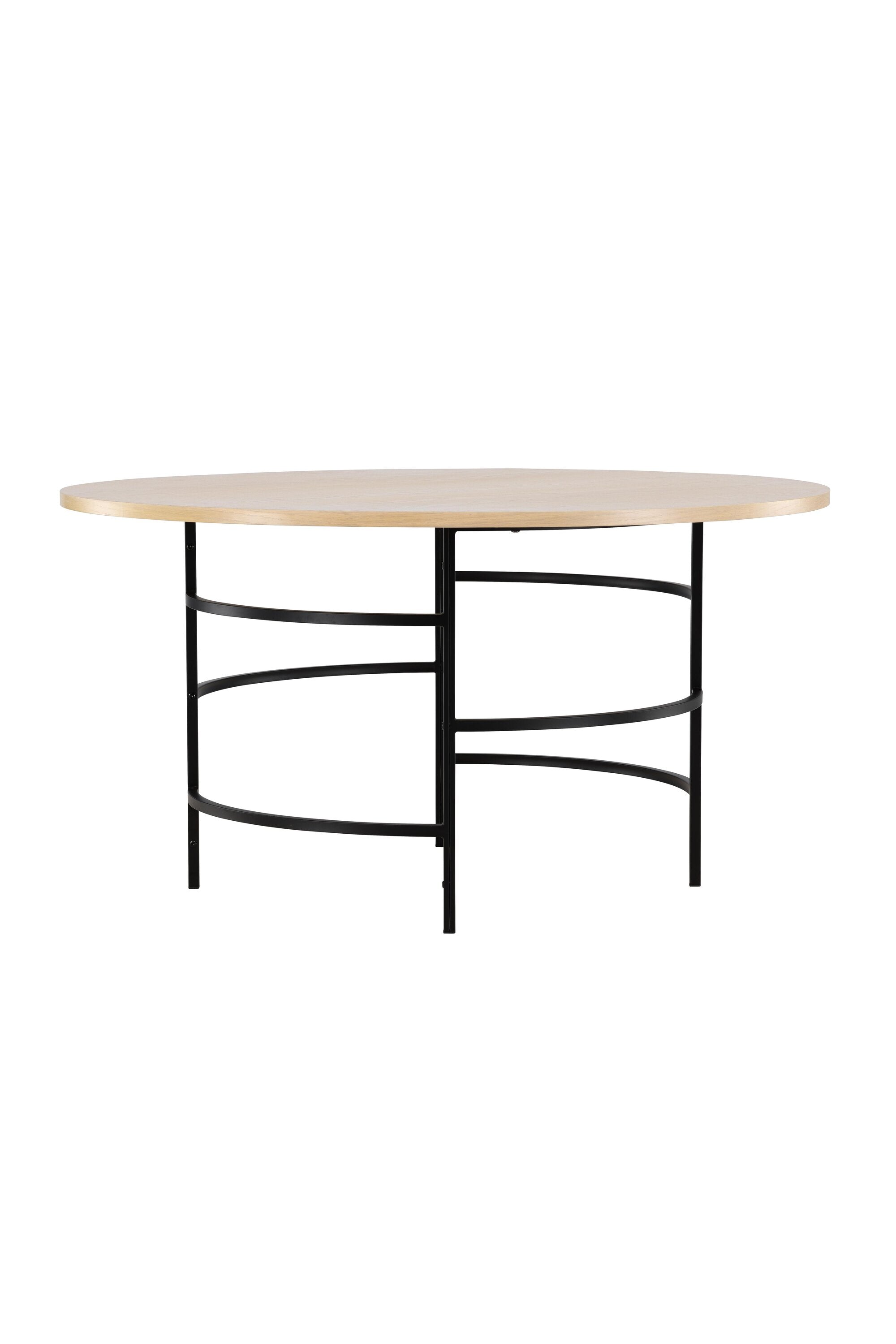 Copenhagen Esstisch in Whitewash/Schwarz präsentiert im Onlineshop von KAQTU Design AG. Esstisch ist von Venture Home
