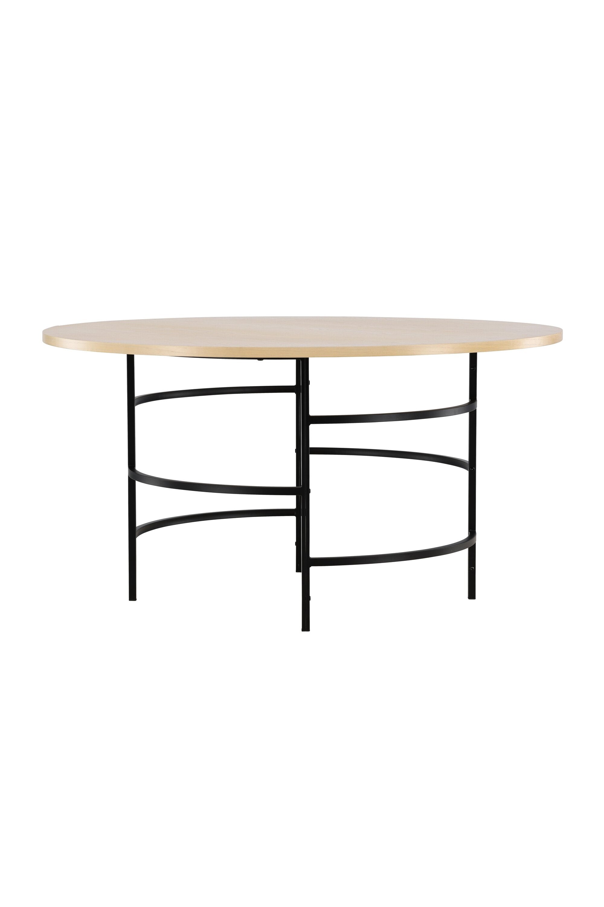Copenhagen Esstisch in Whitewash/Schwarz präsentiert im Onlineshop von KAQTU Design AG. Esstisch ist von Venture Home