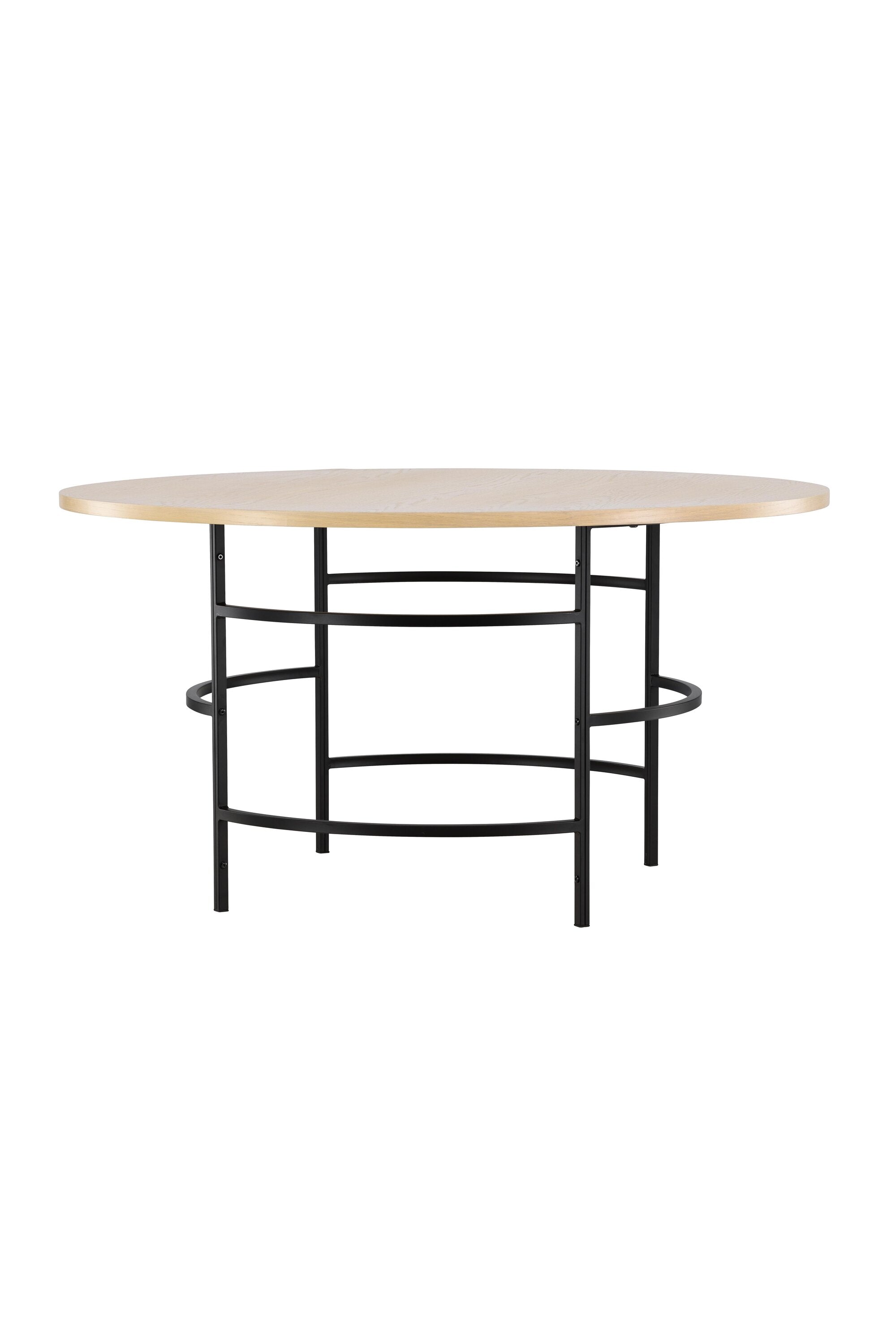 Copenhagen Esstisch in Whitewash/Schwarz präsentiert im Onlineshop von KAQTU Design AG. Esstisch ist von Venture Home