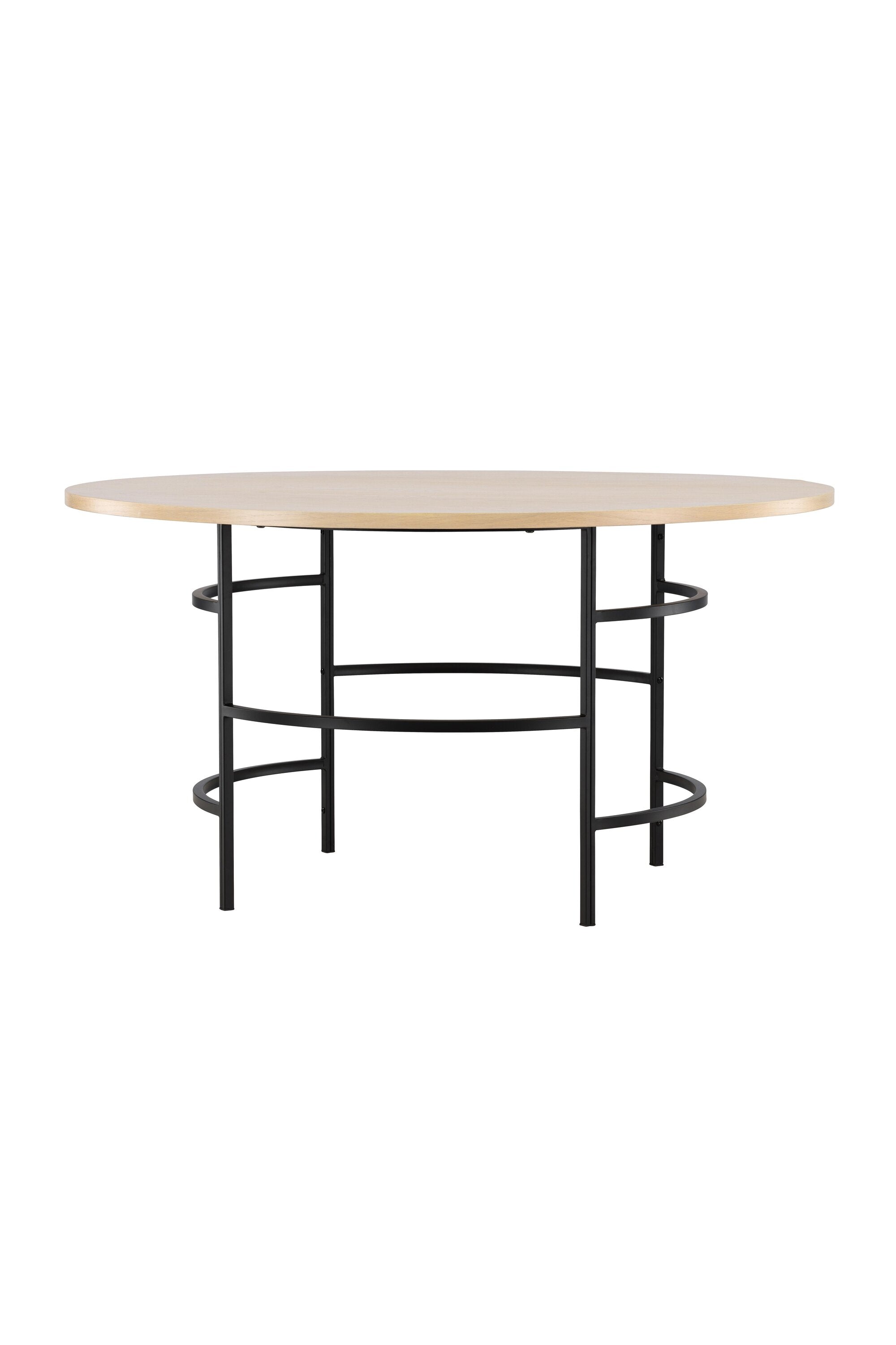 Copenhagen Esstisch in Whitewash/Schwarz präsentiert im Onlineshop von KAQTU Design AG. Esstisch ist von Venture Home
