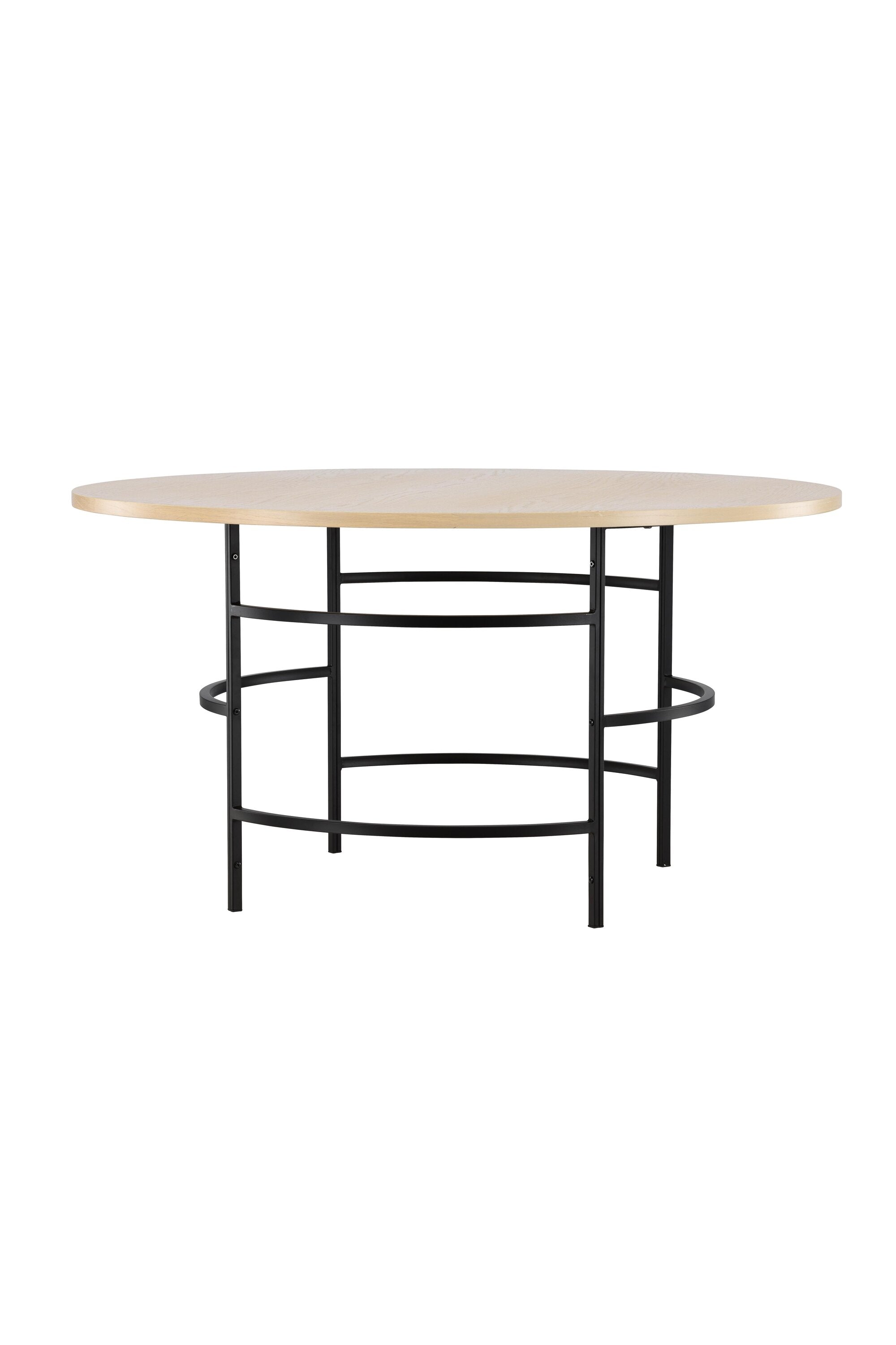 Copenhagen Esstisch in Whitewash/Schwarz präsentiert im Onlineshop von KAQTU Design AG. Esstisch ist von Venture Home