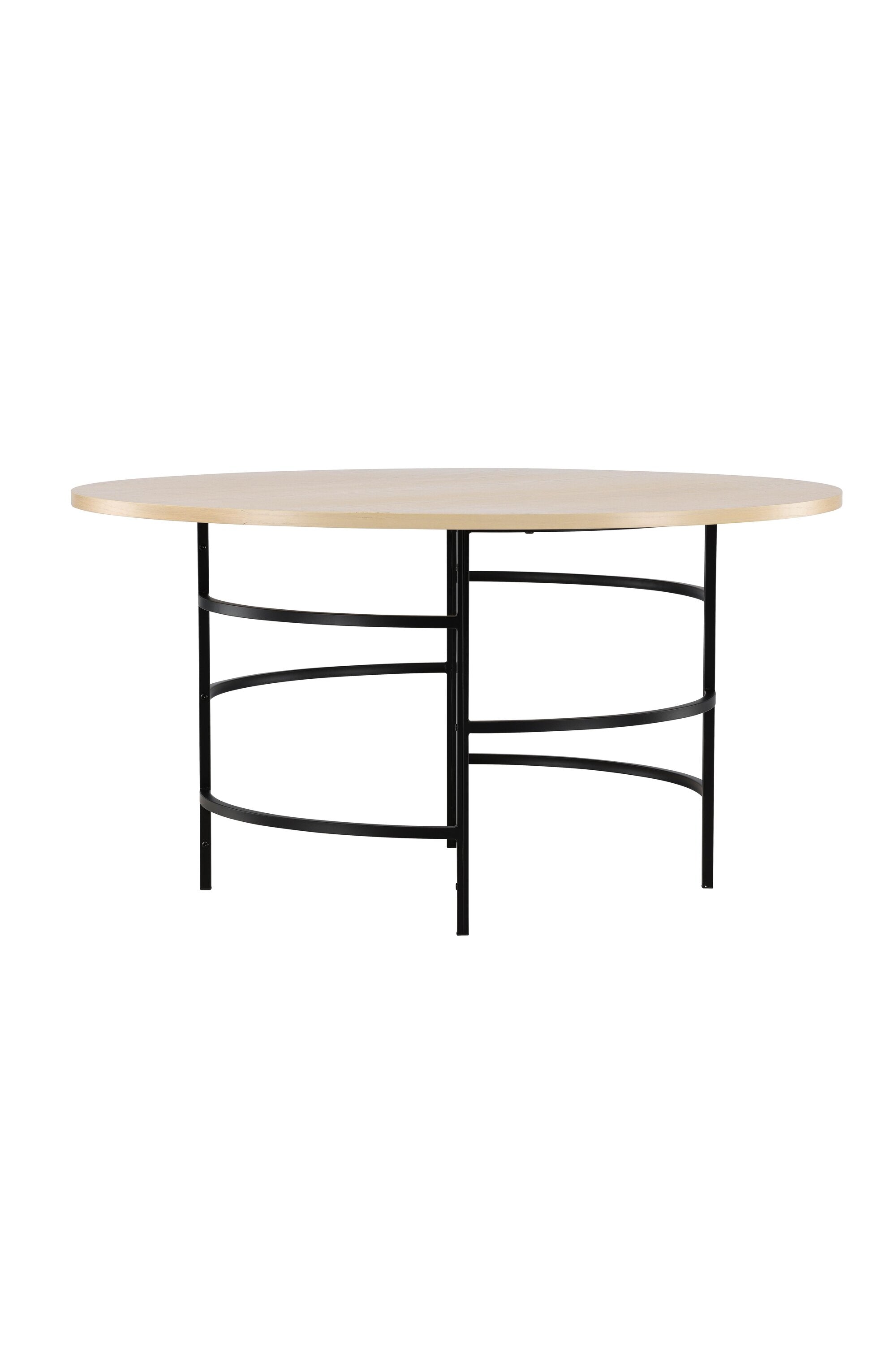 Copenhagen Esstisch in Whitewash/Schwarz präsentiert im Onlineshop von KAQTU Design AG. Esstisch ist von Venture Home