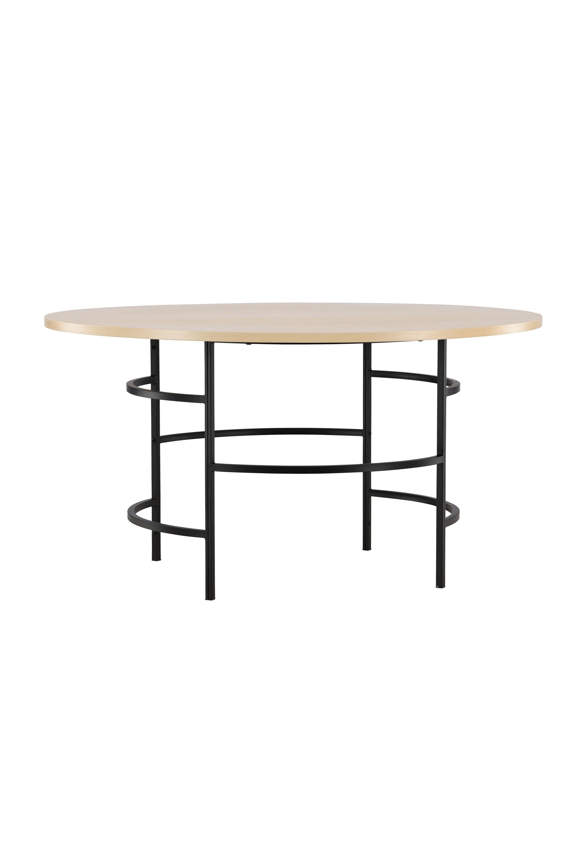 Copenhagen Esstisch in Whitewash/Schwarz präsentiert im Onlineshop von KAQTU Design AG. Esstisch ist von Venture Home