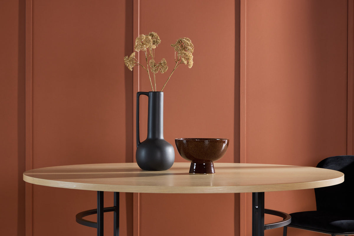 Copenhagen Esstisch in Whitewash/Schwarz präsentiert im Onlineshop von KAQTU Design AG. Esstisch ist von Venture Home