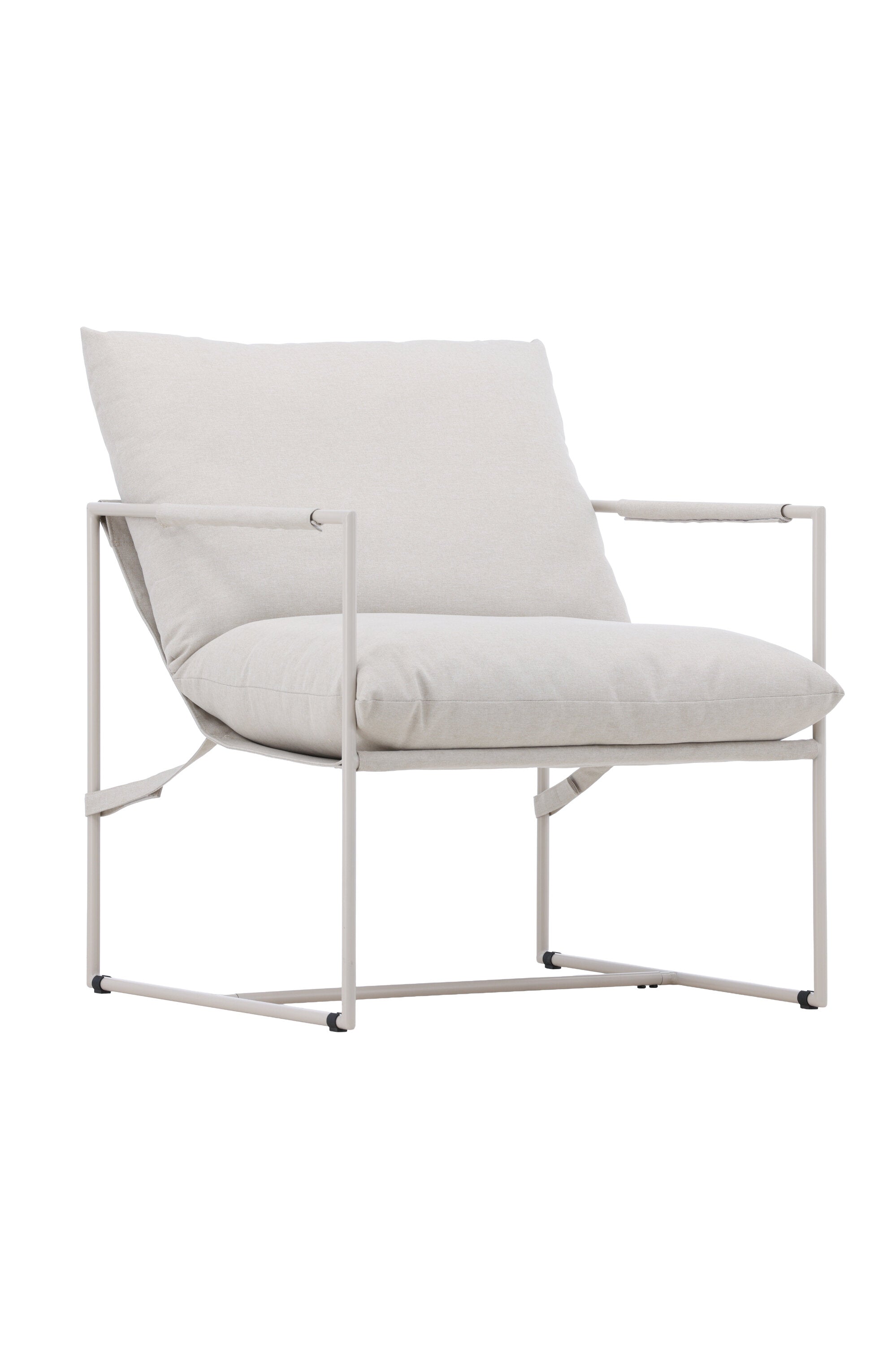 Joline Sessel in Beige präsentiert im Onlineshop von KAQTU Design AG. Sessel mit Armlehnen ist von Venture Home
