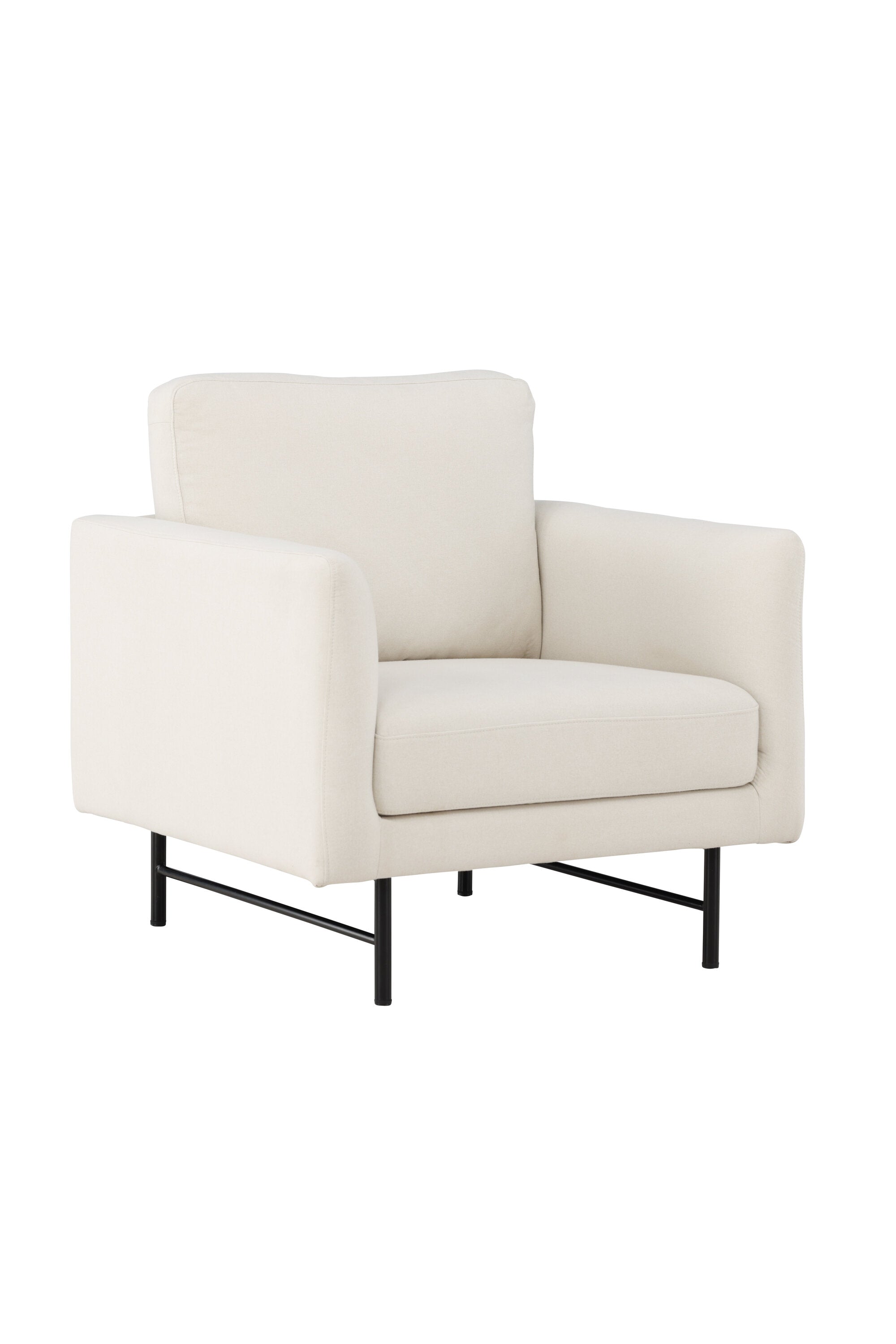 Sessel Sky in White präsentiert im Onlineshop von KAQTU Design AG. Sessel mit Armlehnen ist von Venture Home