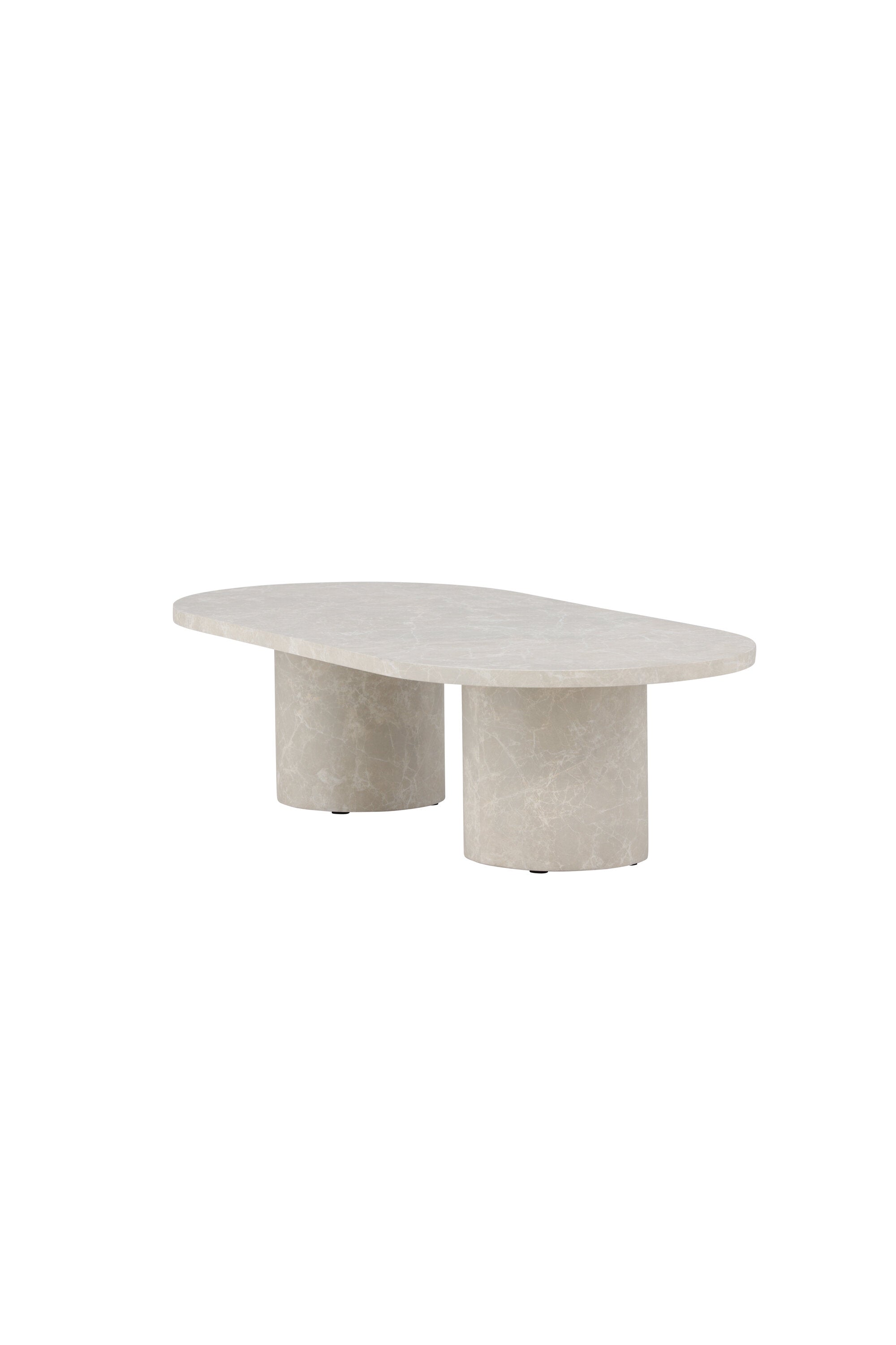 Narvik Sofatisch in Marmoroptik präsentiert im Onlineshop von KAQTU Design AG. Beistelltisch ist von Venture Home
