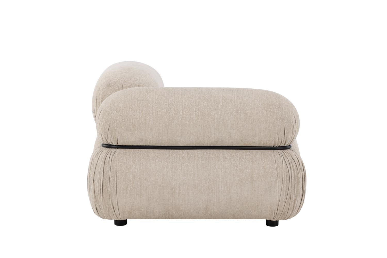 Mika modulares Sofa in Beige präsentiert im Onlineshop von KAQTU Design AG. Modulares Sofa ist von Venture Home