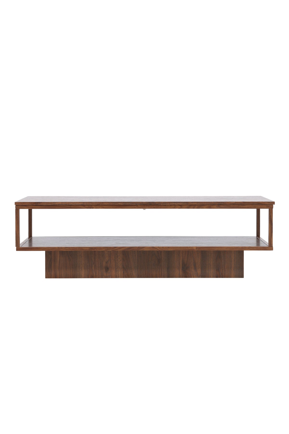 Maglehem Sofatisch in Walnuss präsentiert im Onlineshop von KAQTU Design AG. Beistelltisch ist von Venture Home