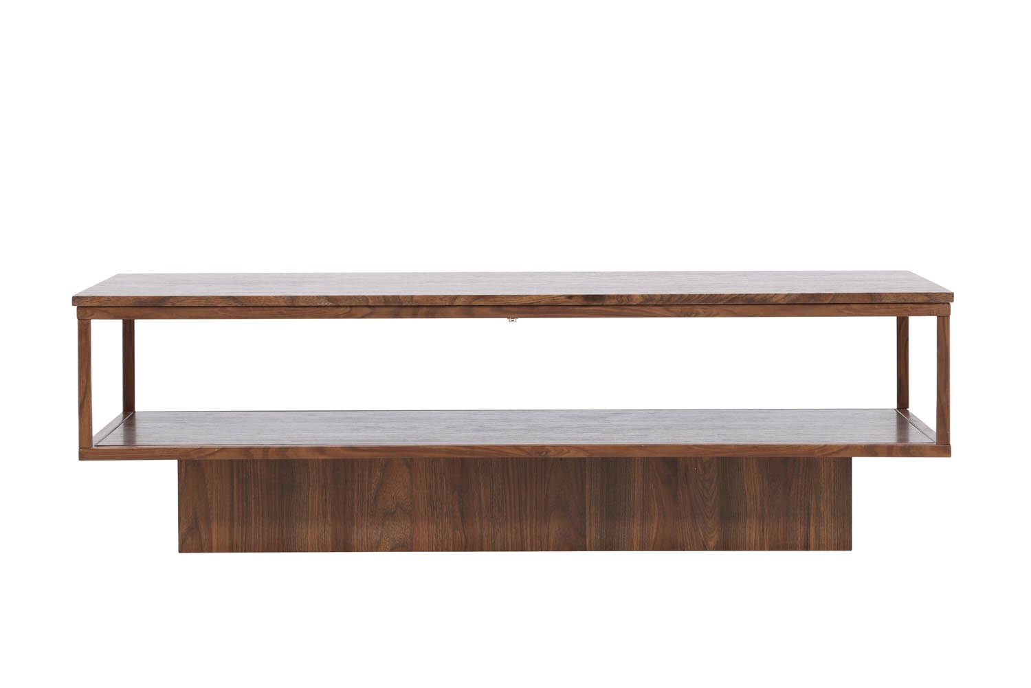 Maglehem Sofatisch in Walnuss präsentiert im Onlineshop von KAQTU Design AG. Beistelltisch ist von Venture Home