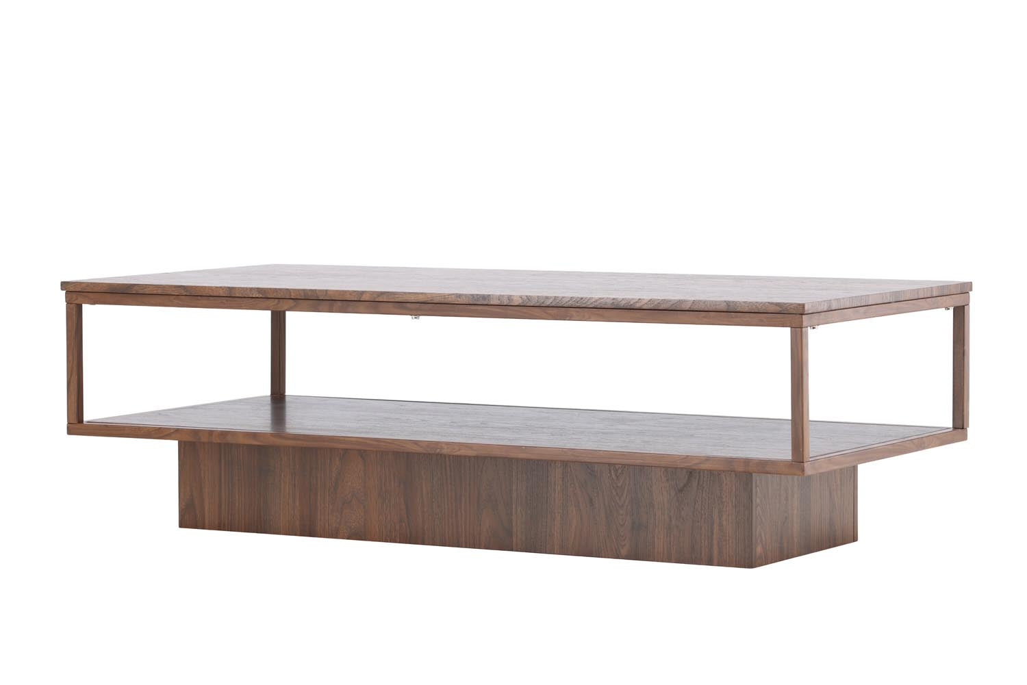 Maglehem Sofatisch in Walnuss präsentiert im Onlineshop von KAQTU Design AG. Beistelltisch ist von Venture Home