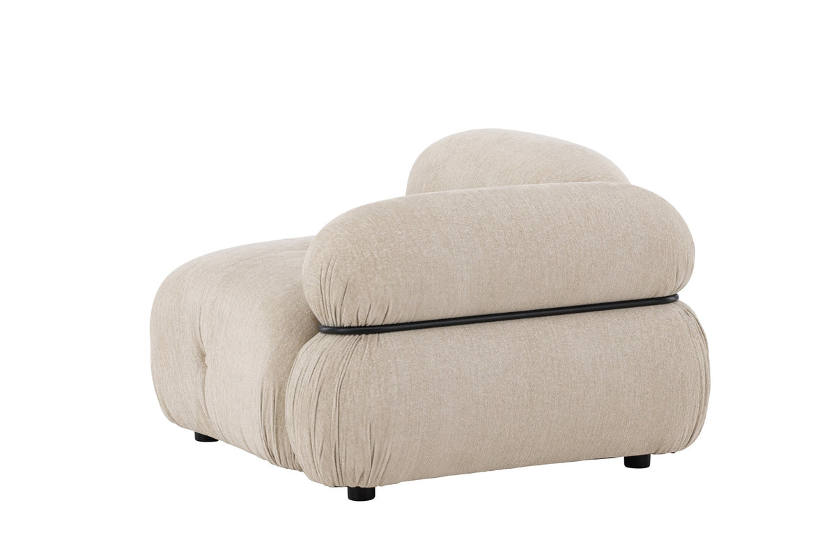 Mika modulares Sofa Rechts in Beige präsentiert im Onlineshop von KAQTU Design AG. Modulares Sofa ist von Venture Home