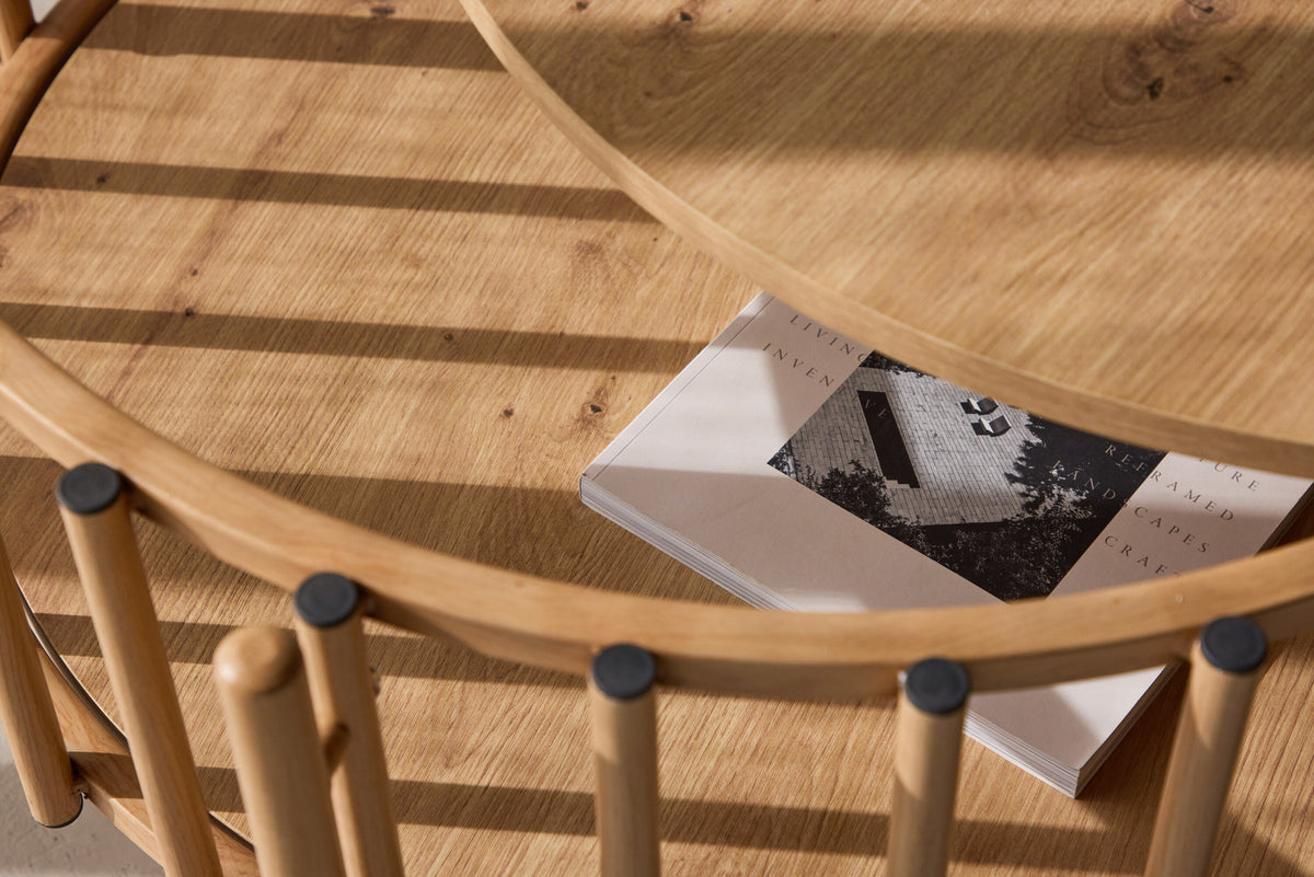 Rubbo Sofatisch in Natur präsentiert im Onlineshop von KAQTU Design AG. Beistelltisch ist von Venture Home