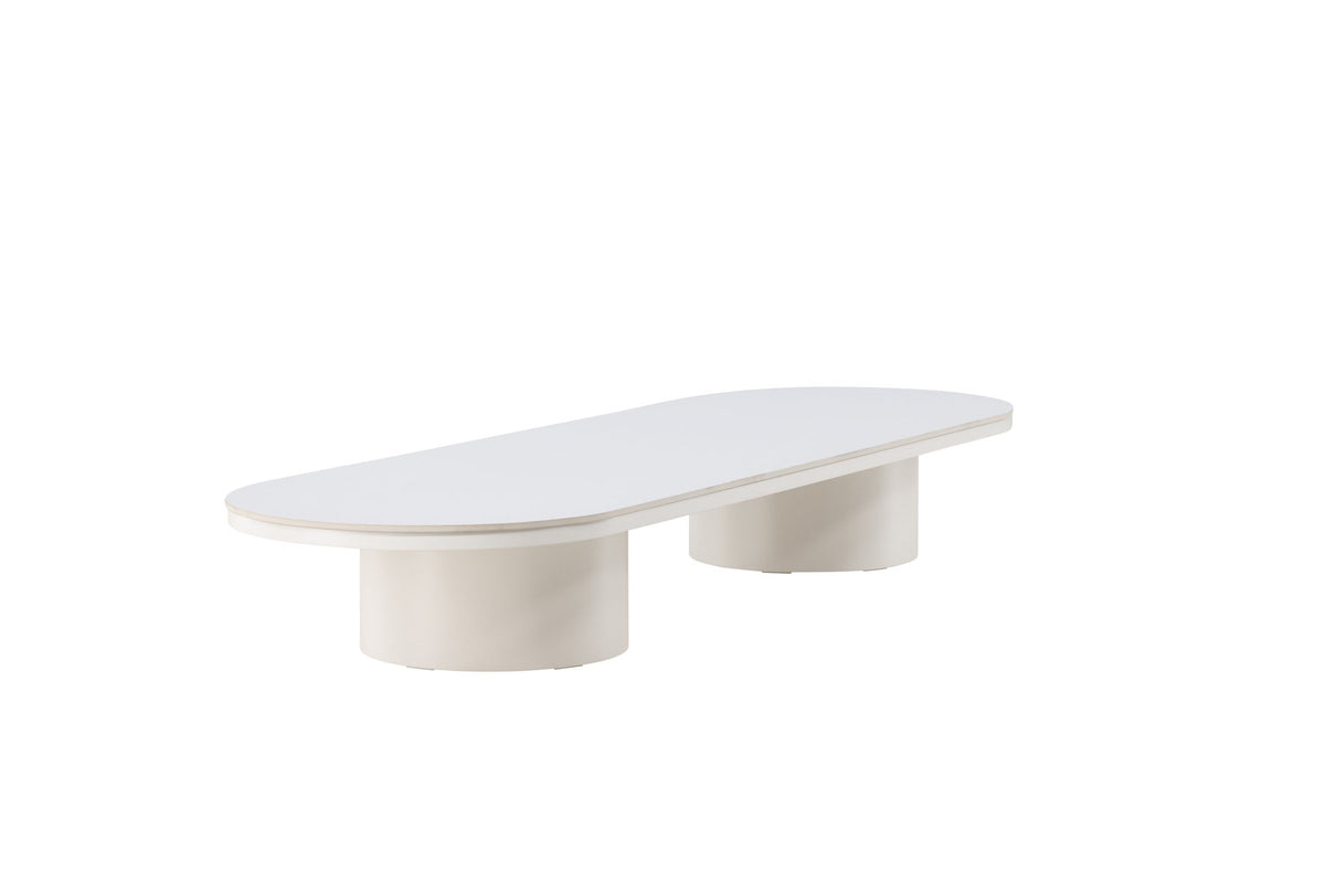 Narvik Sofatisch in Beige präsentiert im Onlineshop von KAQTU Design AG. Beistelltisch ist von Venture Home