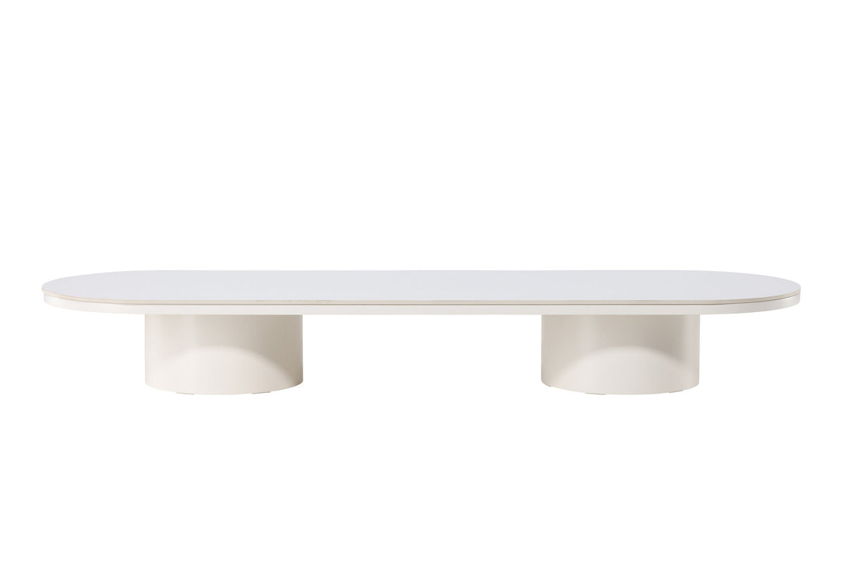 Narvik Sofatisch in Beige präsentiert im Onlineshop von KAQTU Design AG. Beistelltisch ist von Venture Home