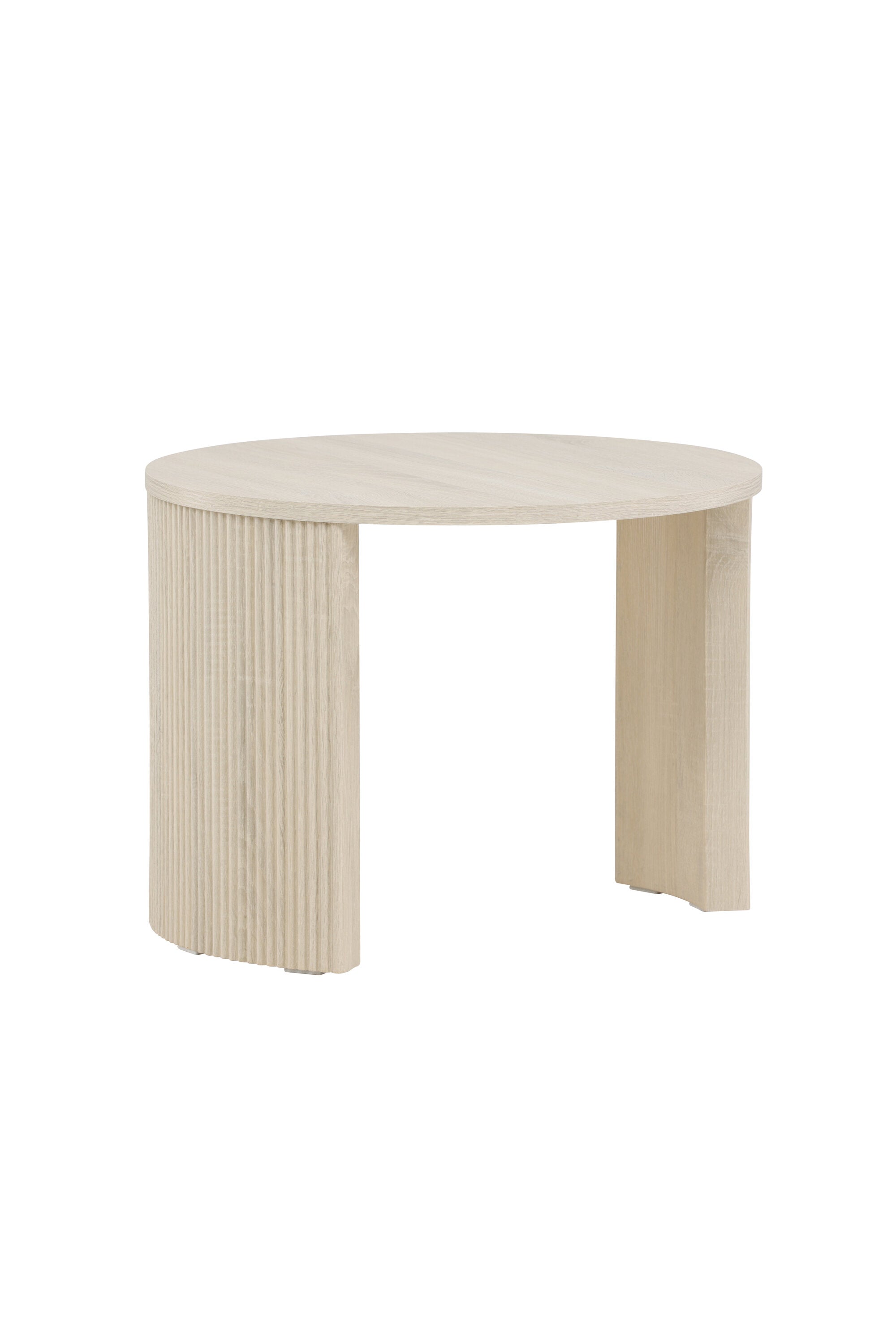 Moderner runder Sofatisch Bristol von Venture Home, 60 cm Durchmesser, stilvoll und ideal für Wohn- oder Loungebereiche.