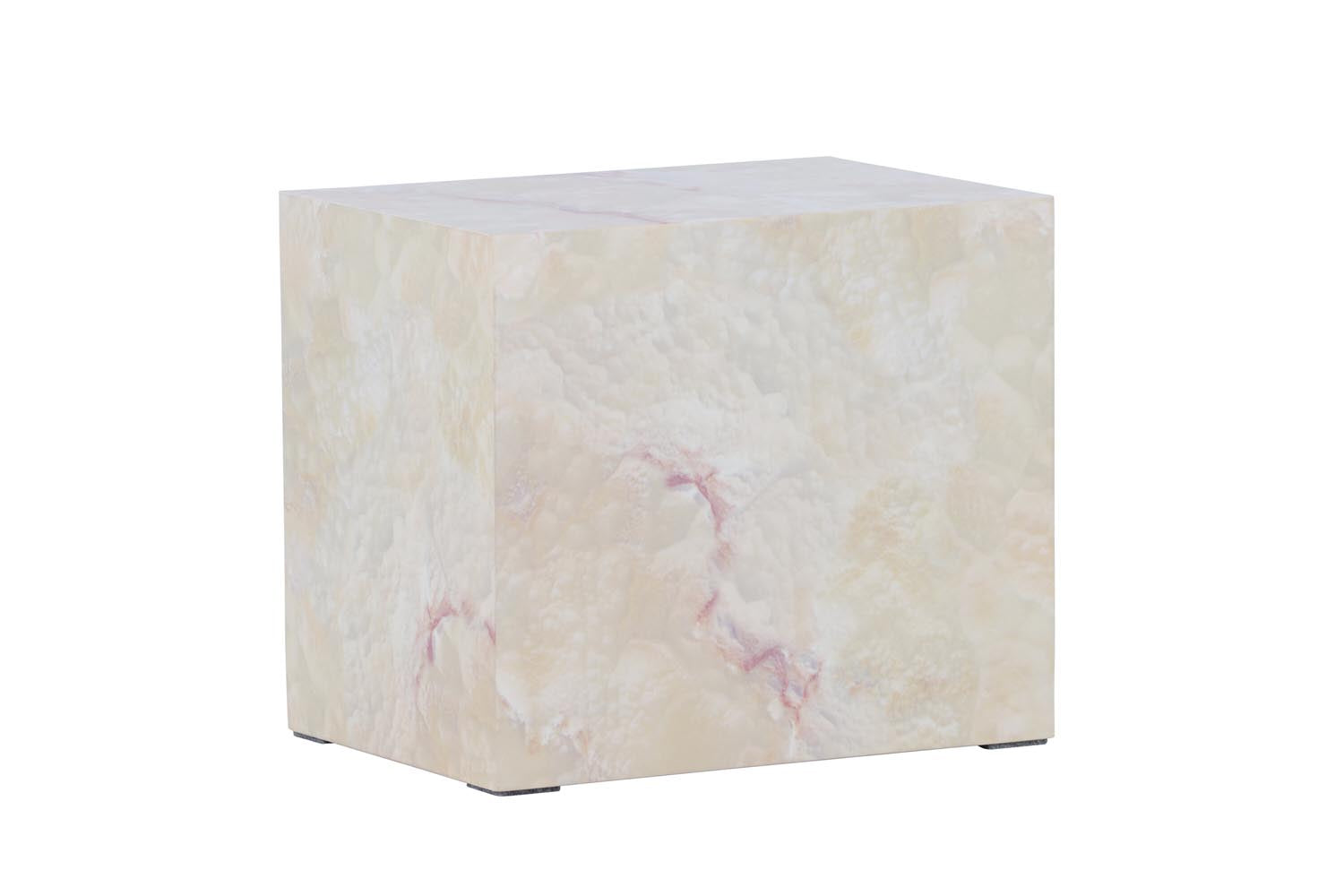 York Beistelltisch in Beige präsentiert im Onlineshop von KAQTU Design AG. Beistelltisch ist von Venture Home